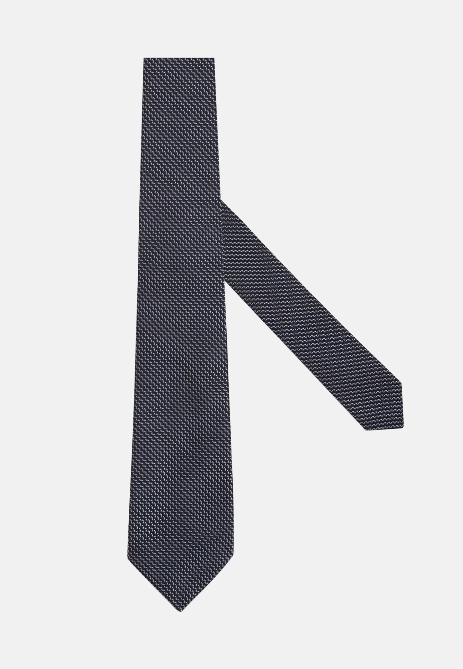 Ties^Boggi Milano Silk Ceremonial Tie Navy blue