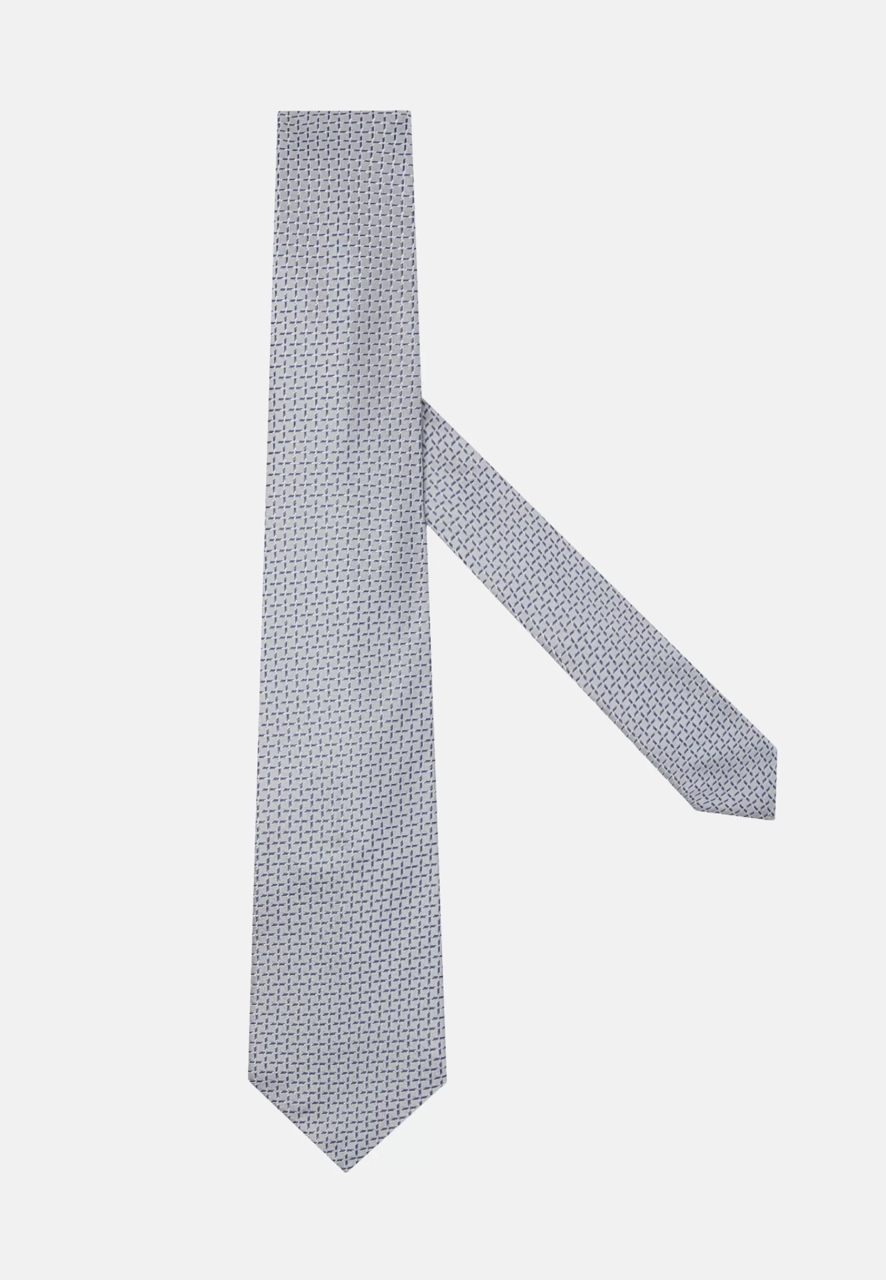 Ties^Boggi Milano Silk Ceremonial Tie Silver