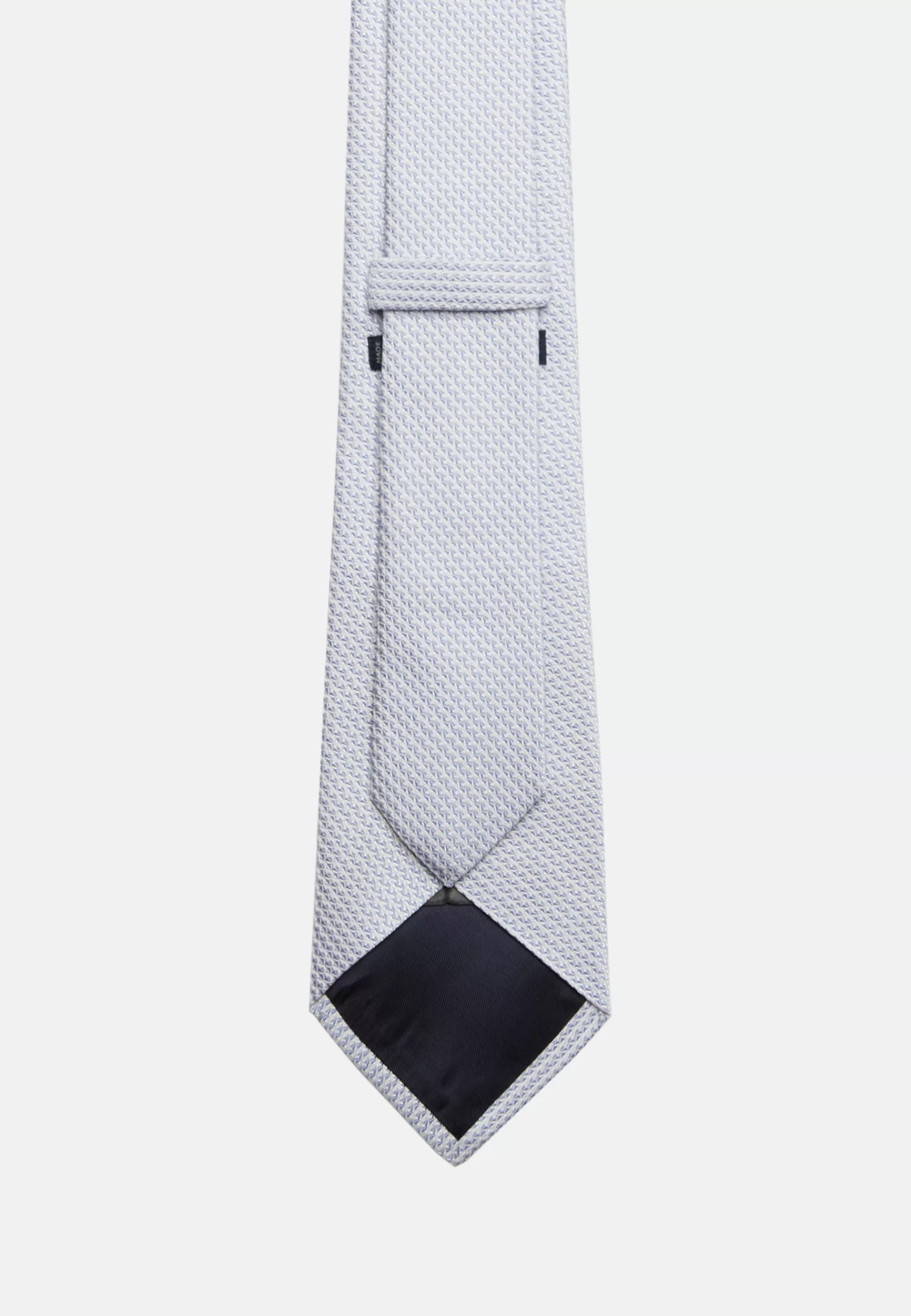 Ties^Boggi Milano Silk Ceremonial Tie Light Blue