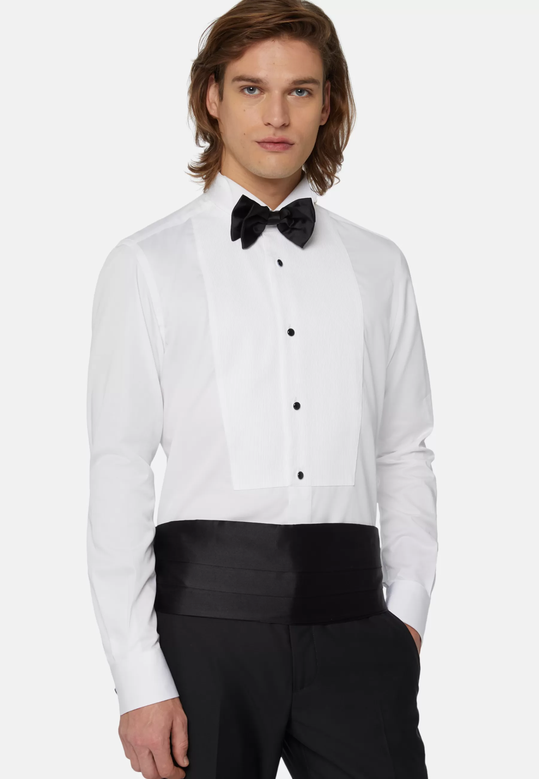 Dress Shirts | Must-Have^Boggi Milano Slim Fit Cotton Shirt White