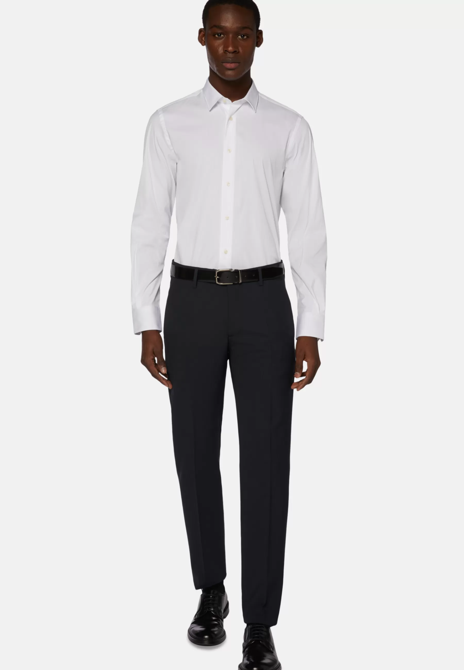 Dress Shirts | Must-Have^Boggi Milano Slim Fit Shirt in Stretch Cotton White