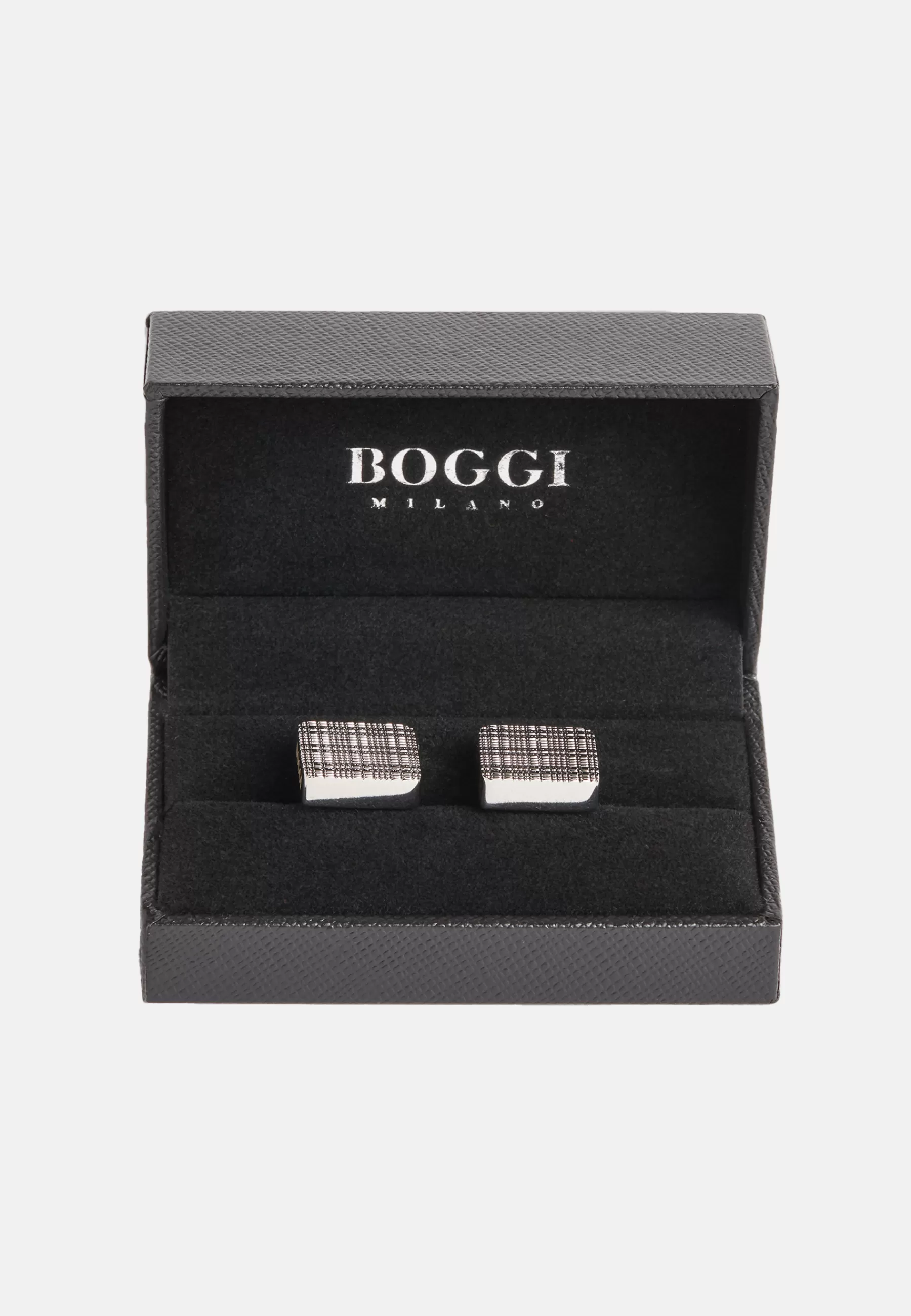 Cufflinks^Boggi Milano Square cufflinks Silver