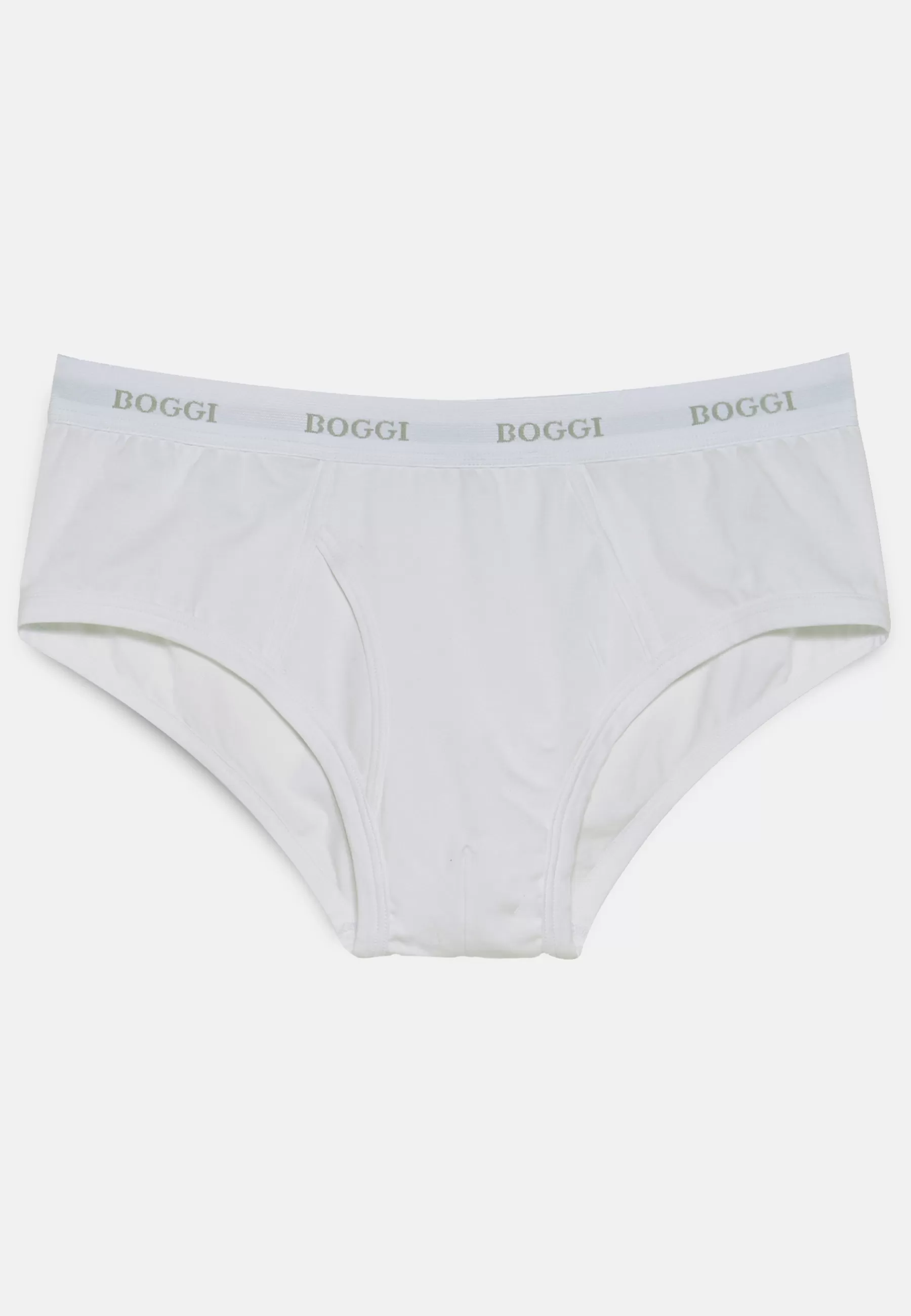 Underwear and Pajamas^Boggi Milano Stretch Cotton Jersey Briefs White