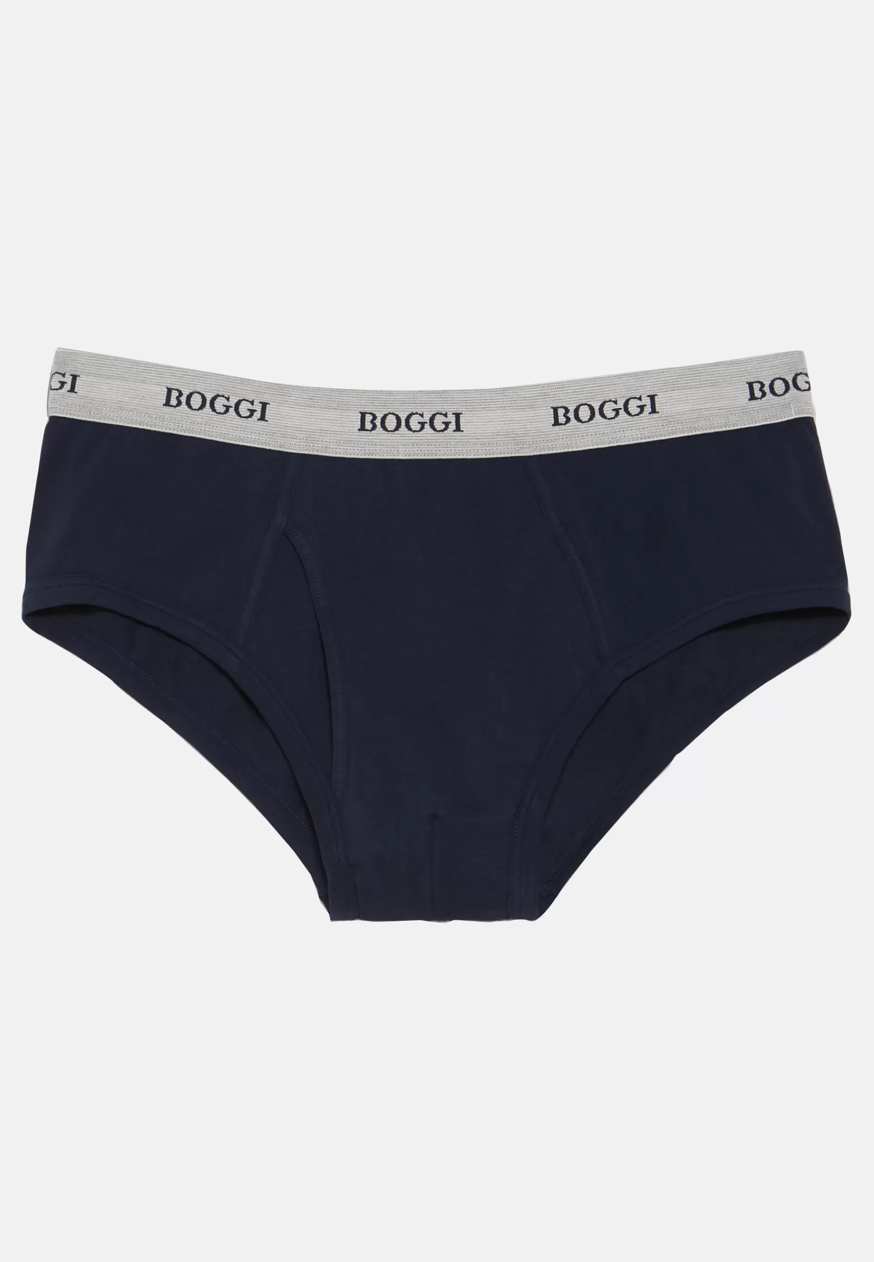 Underwear and Pajamas^Boggi Milano Stretch Cotton Jersey Briefs Navy blue