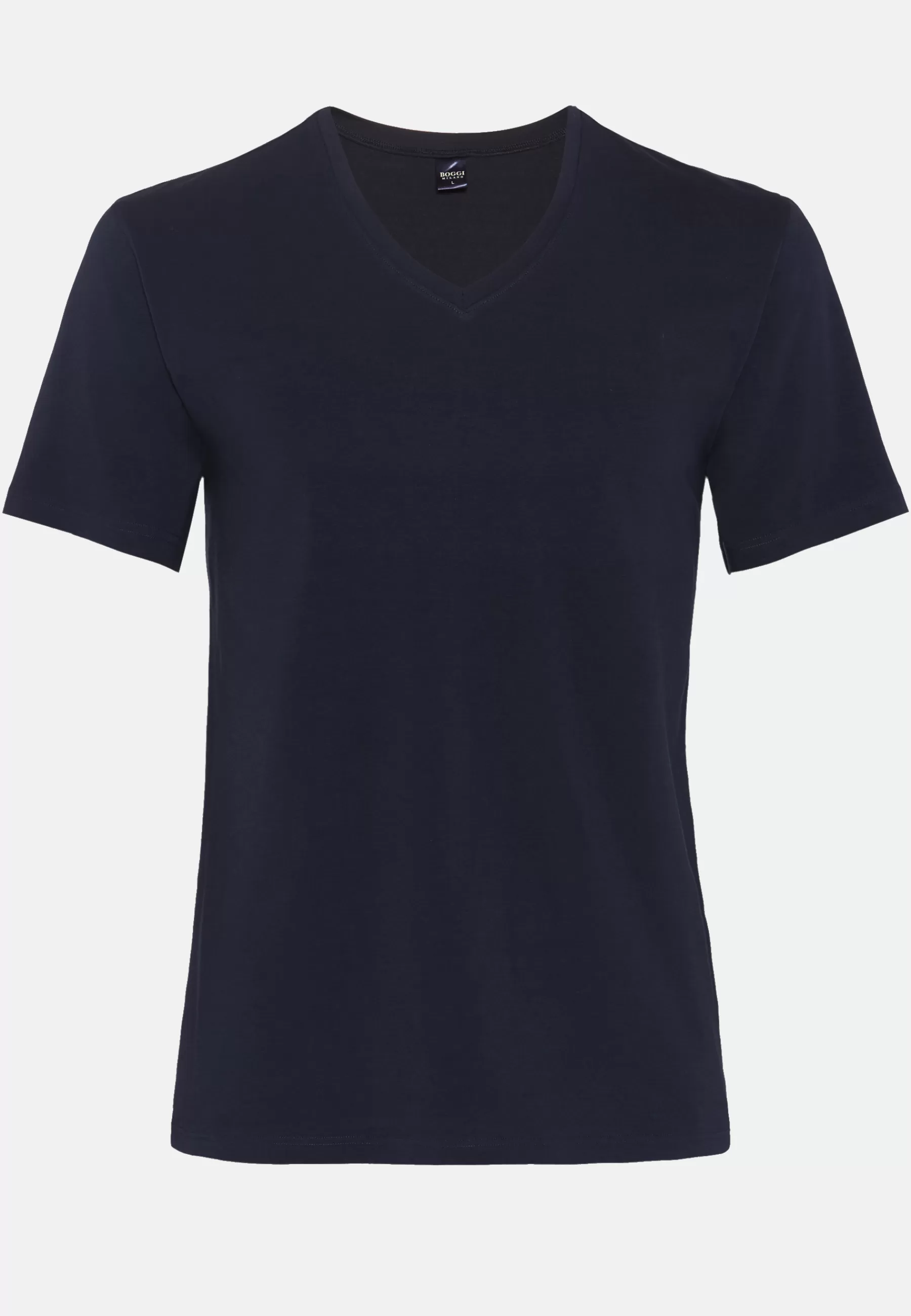 Underwear and Pajamas | T-Shirts^Boggi Milano Stretch Cotton Jersey T-shirt Navy blue