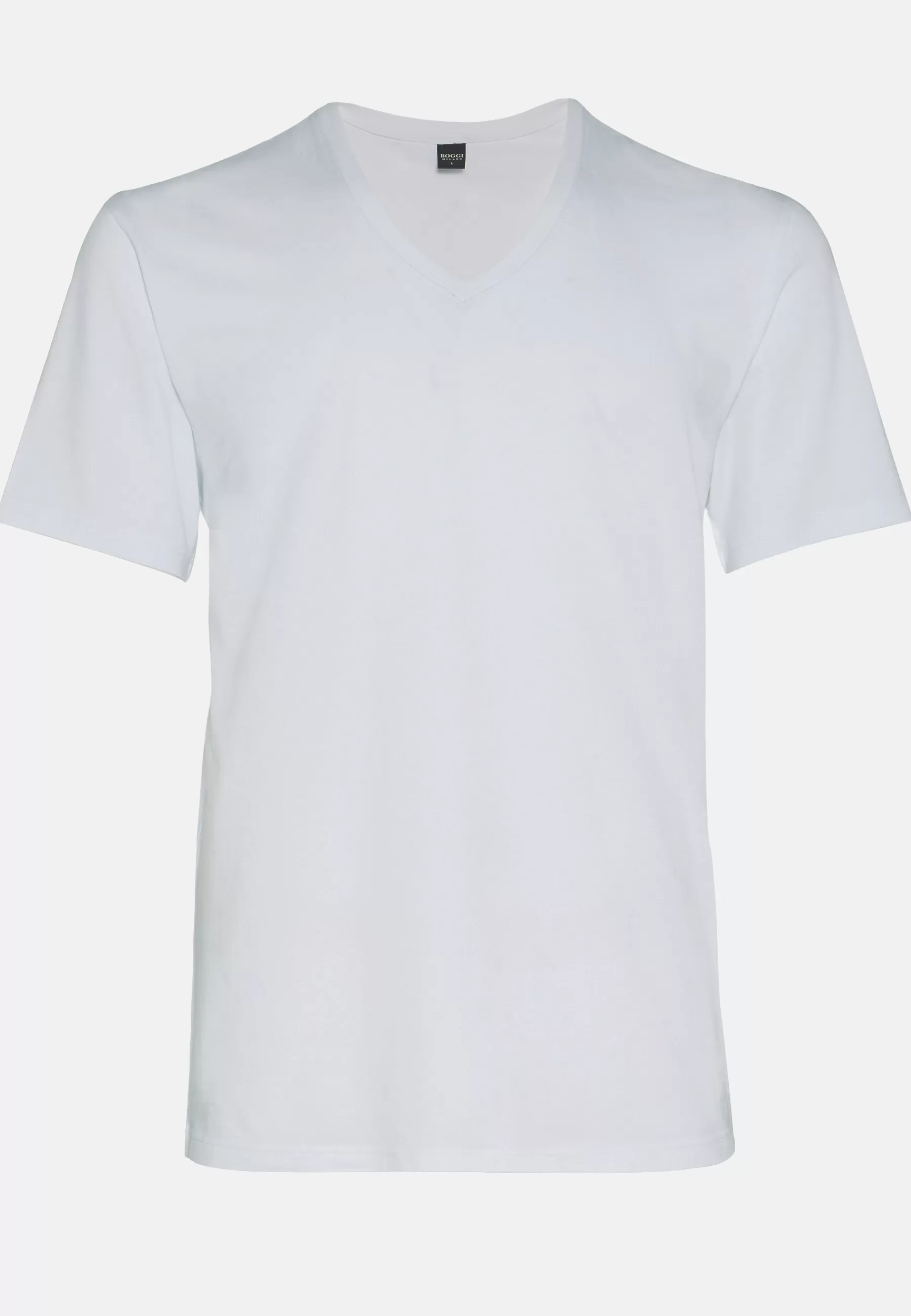 Underwear and Pajamas^Boggi Milano Stretch Cotton Jersey T-shirt White