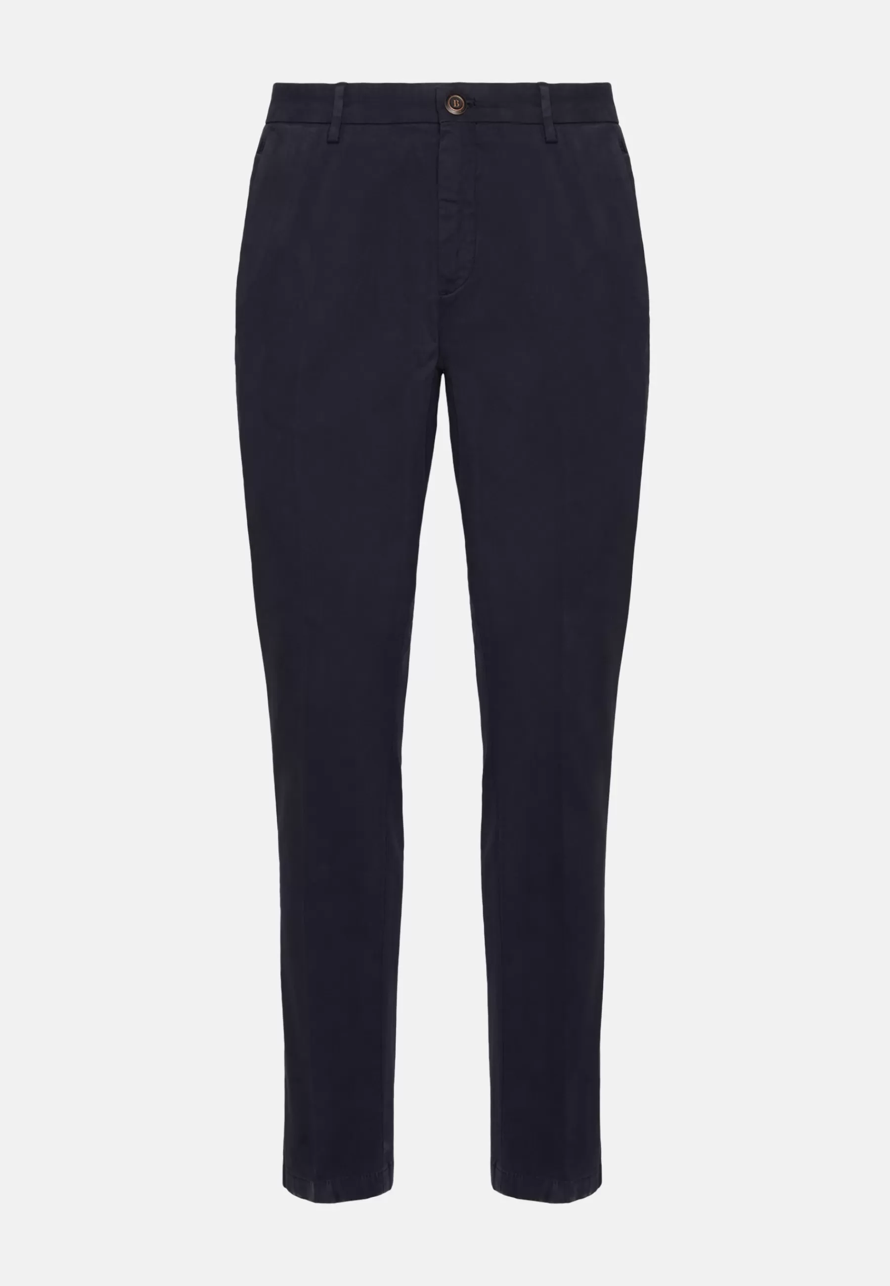 Pants and Jeans | Must-Have^Boggi Milano Stretch Cotton Pants Navy blue