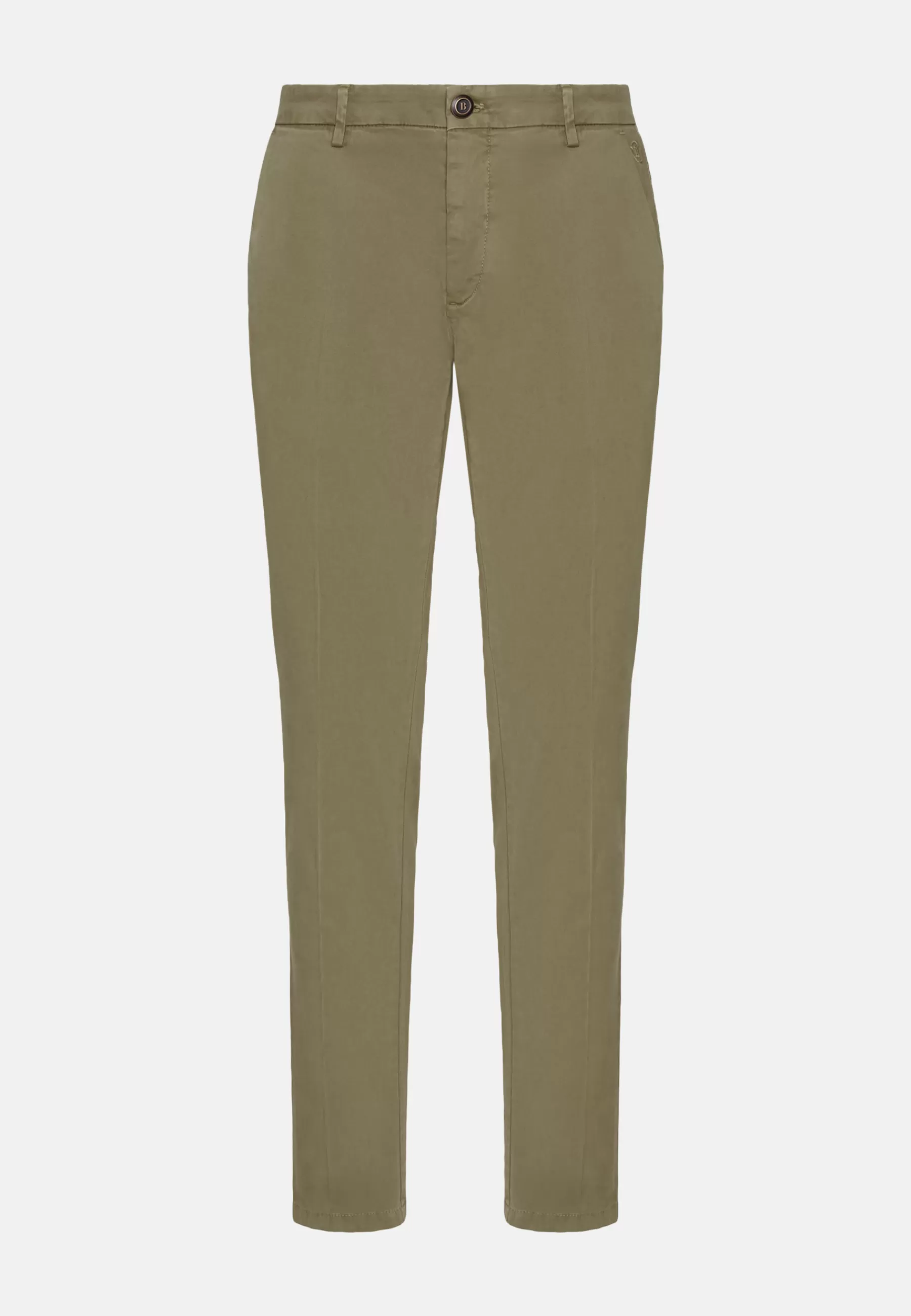 Pants and Jeans | Must-Have^Boggi Milano Stretch Cotton Pants Kaki