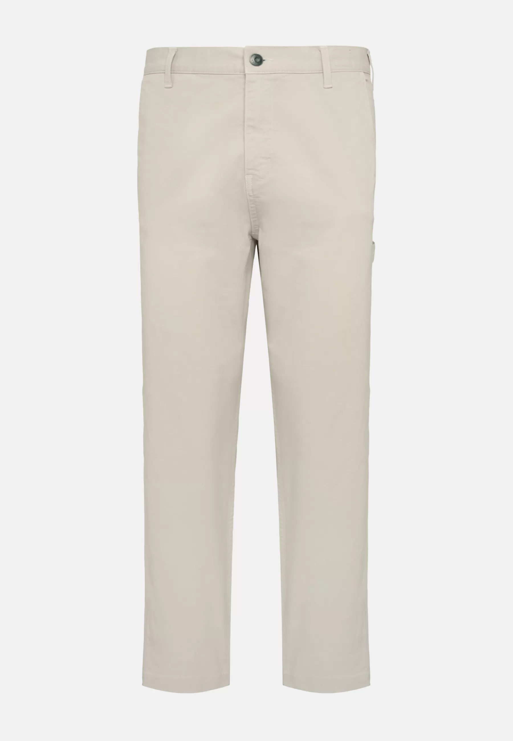 Pants^Boggi Milano Stretch Cotton Pants Cream