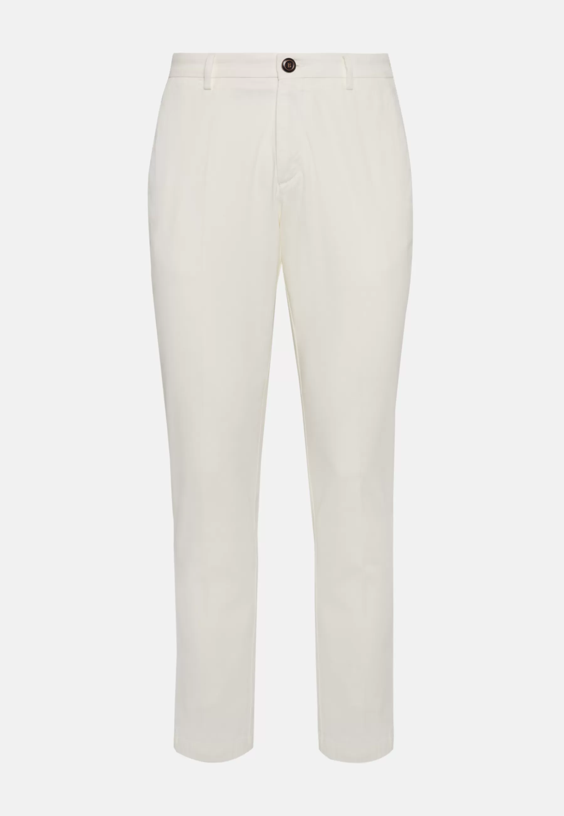 Pants^Boggi Milano Stretch Cotton Pants White