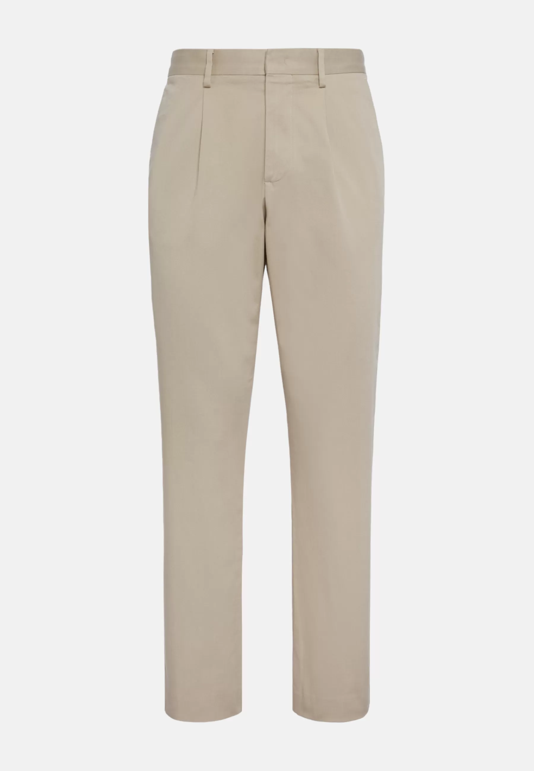 Pants^Boggi Milano Stretch Cotton Pants Beige