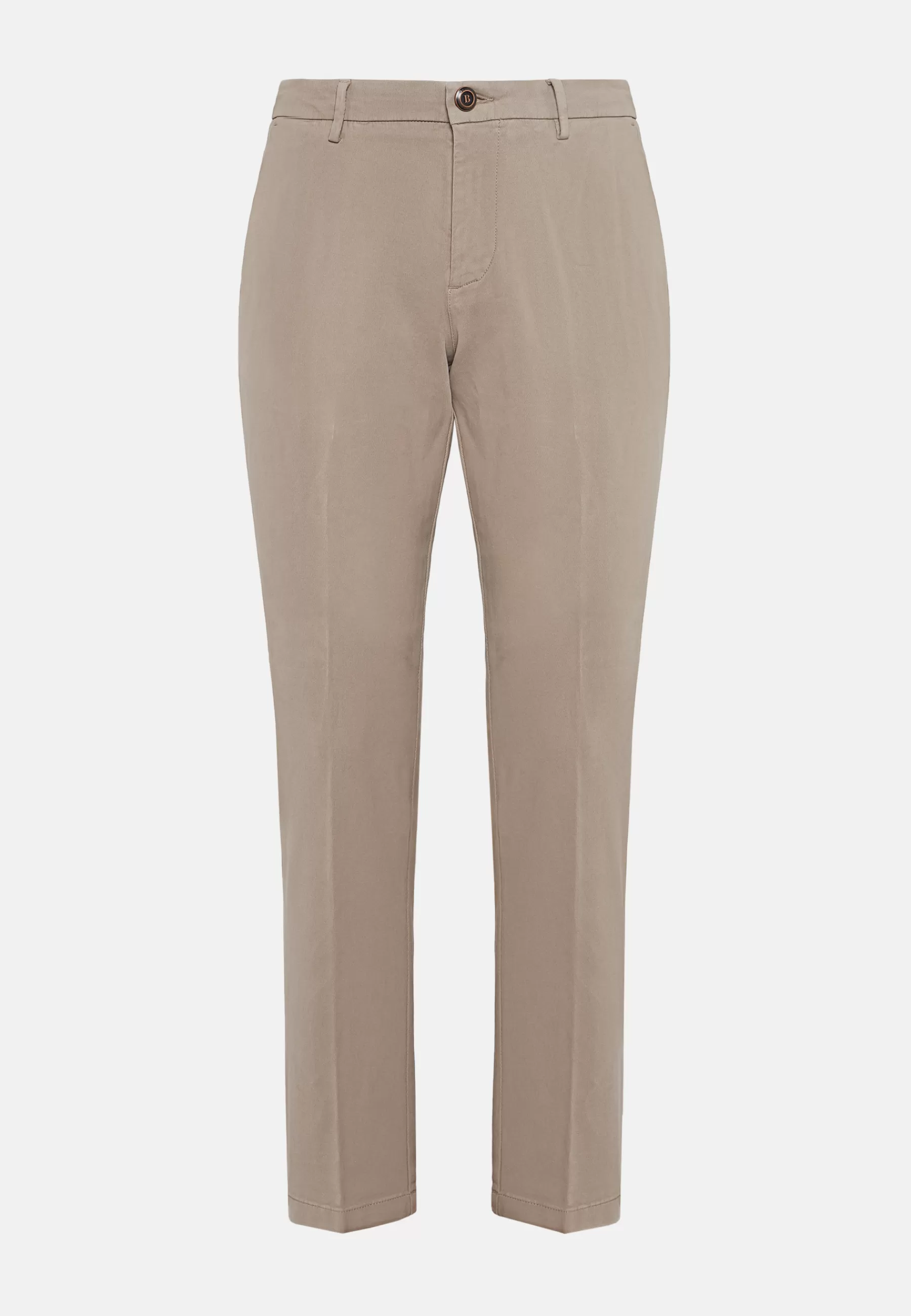 Pants^Boggi Milano Stretch Cotton Pants Taupe