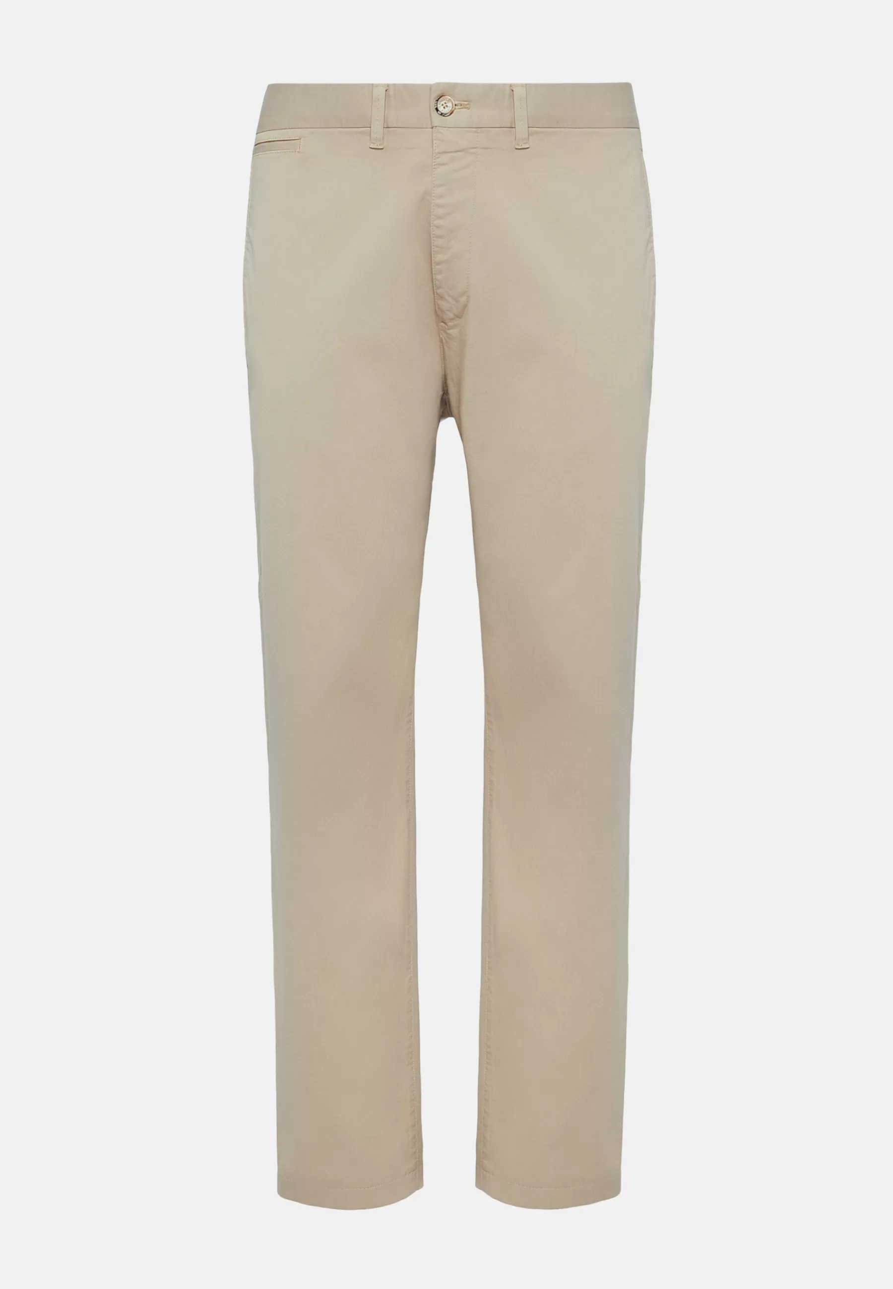 Pants^Boggi Milano Stretch Cotton Pants Beige