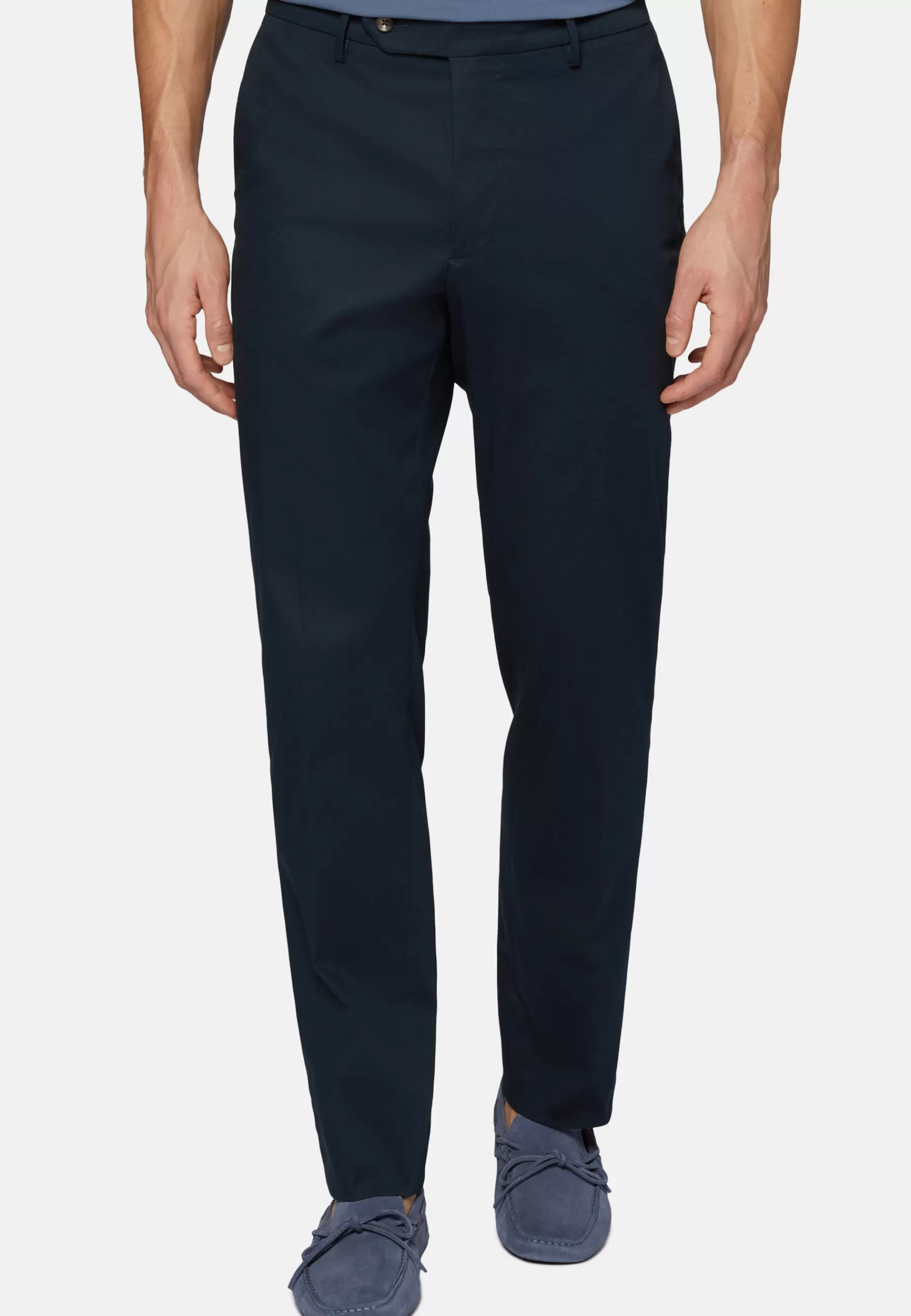 Pants | Suits^Boggi Milano Stretch Cotton Pants Navy blue