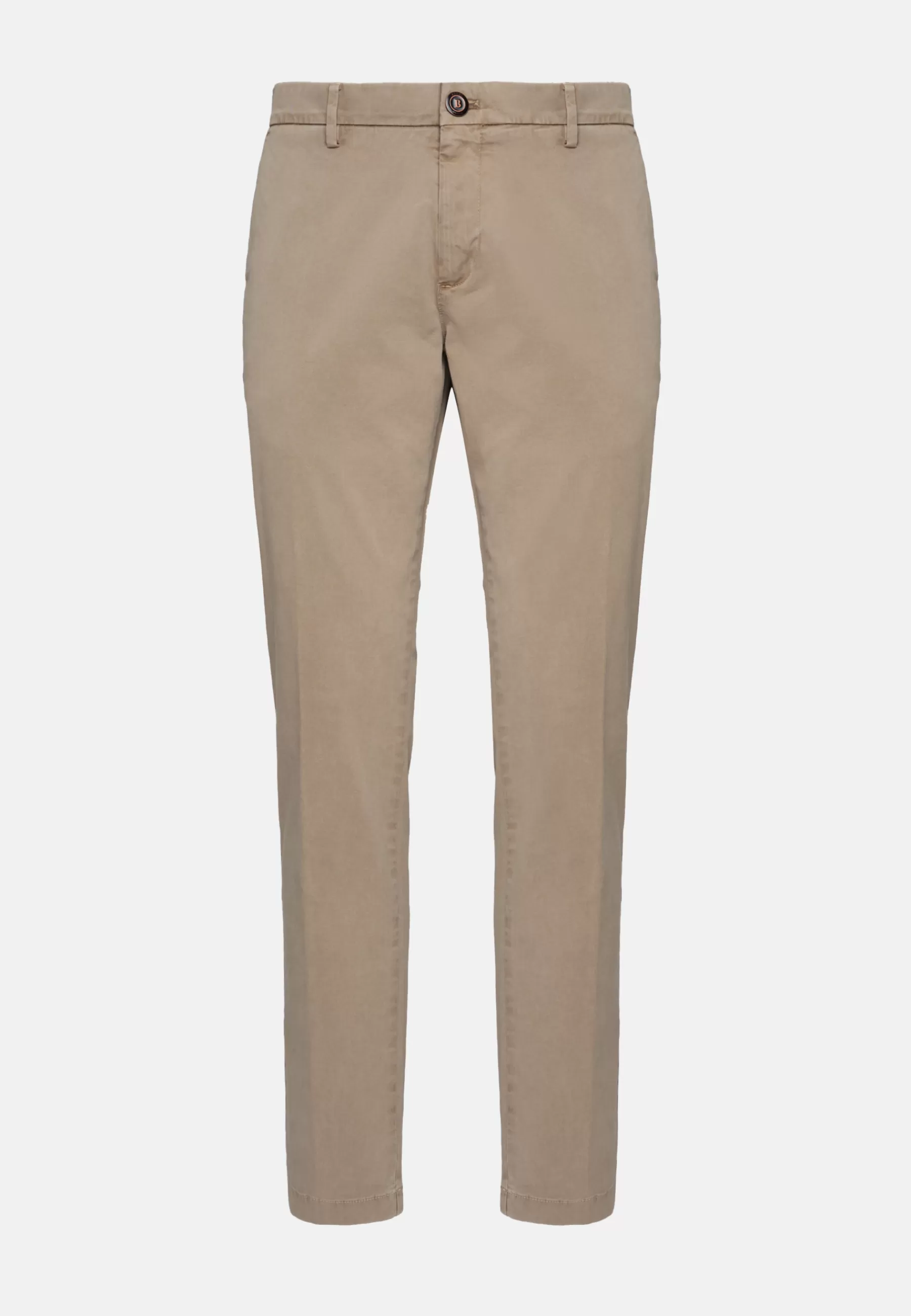 Pants and Jeans | Must-Have^Boggi Milano Stretch Cotton Trousers Taupe