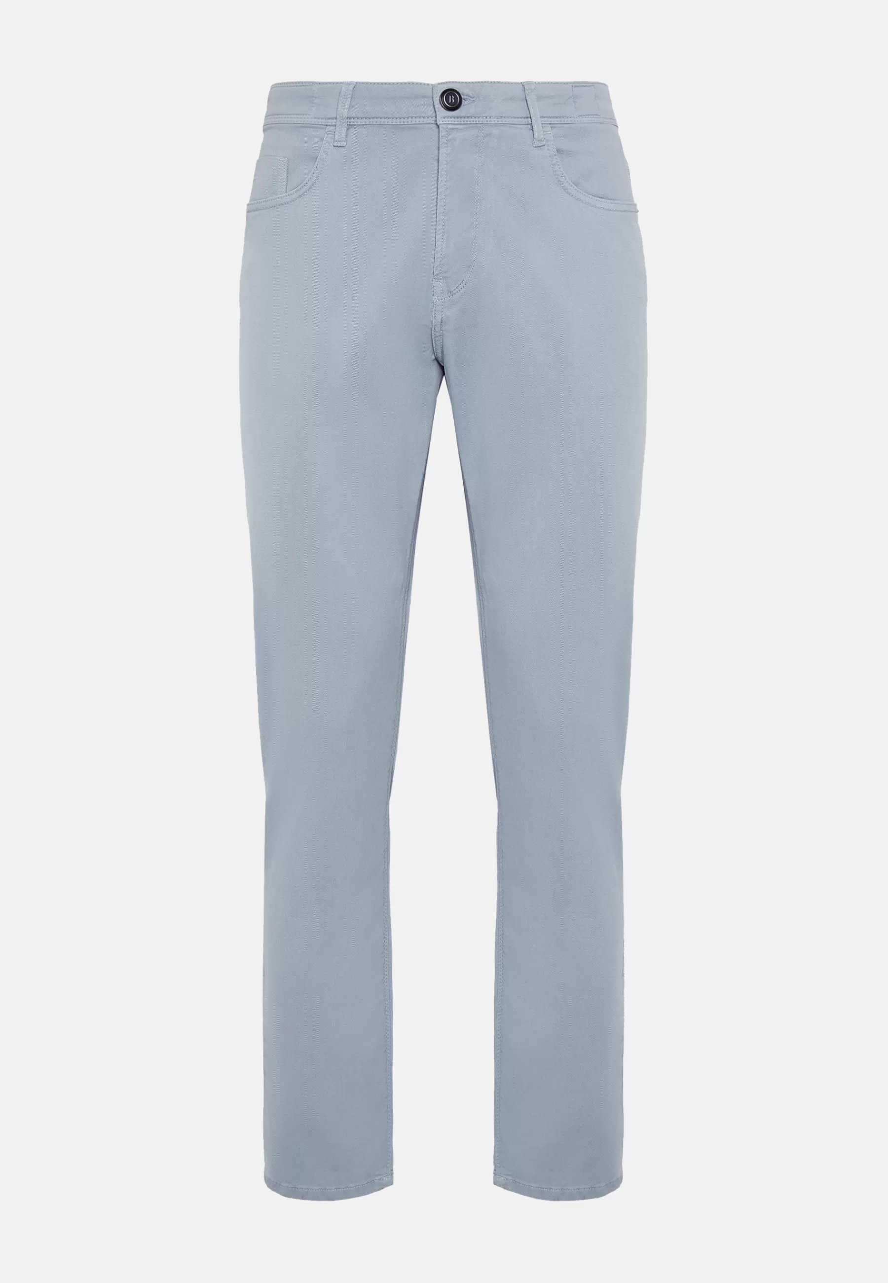 Pants^Boggi Milano Stretch Cotton/Tencel Jeans Light Blue