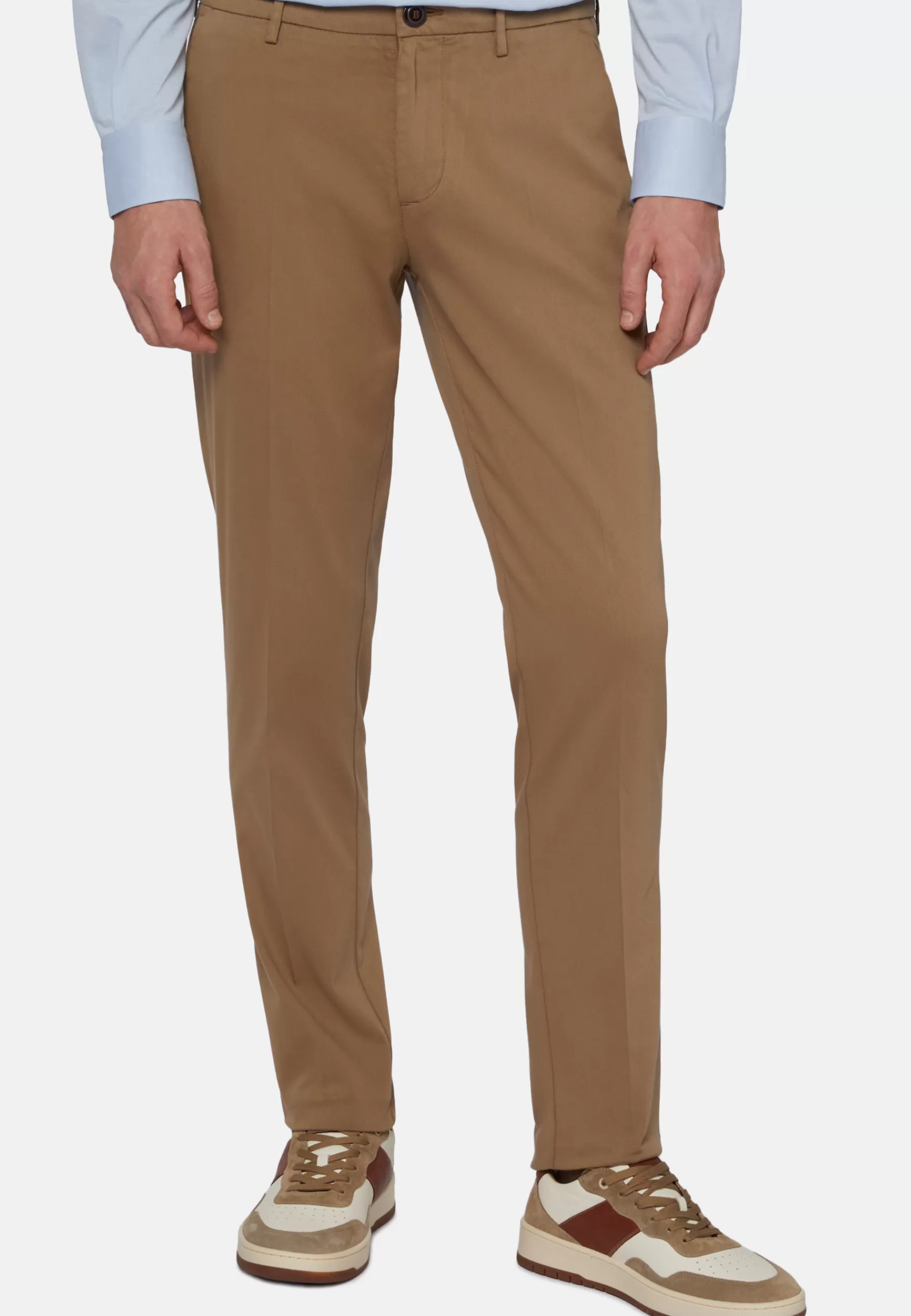 Pants^Boggi Milano Stretch Cotton/Tencel Pants Hazelnut