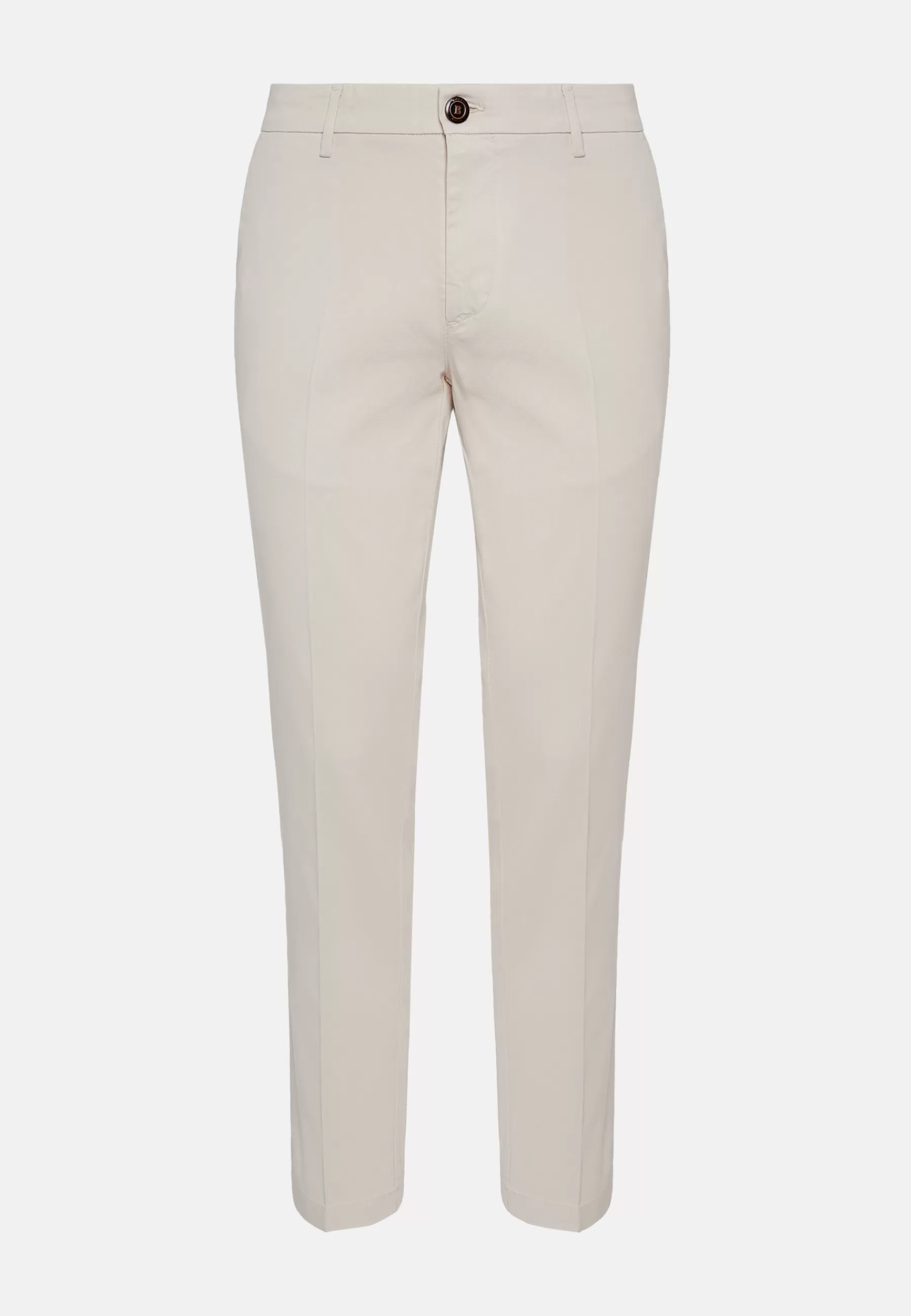 Pants^Boggi Milano Stretch Cotton/Tencel Pants Cream