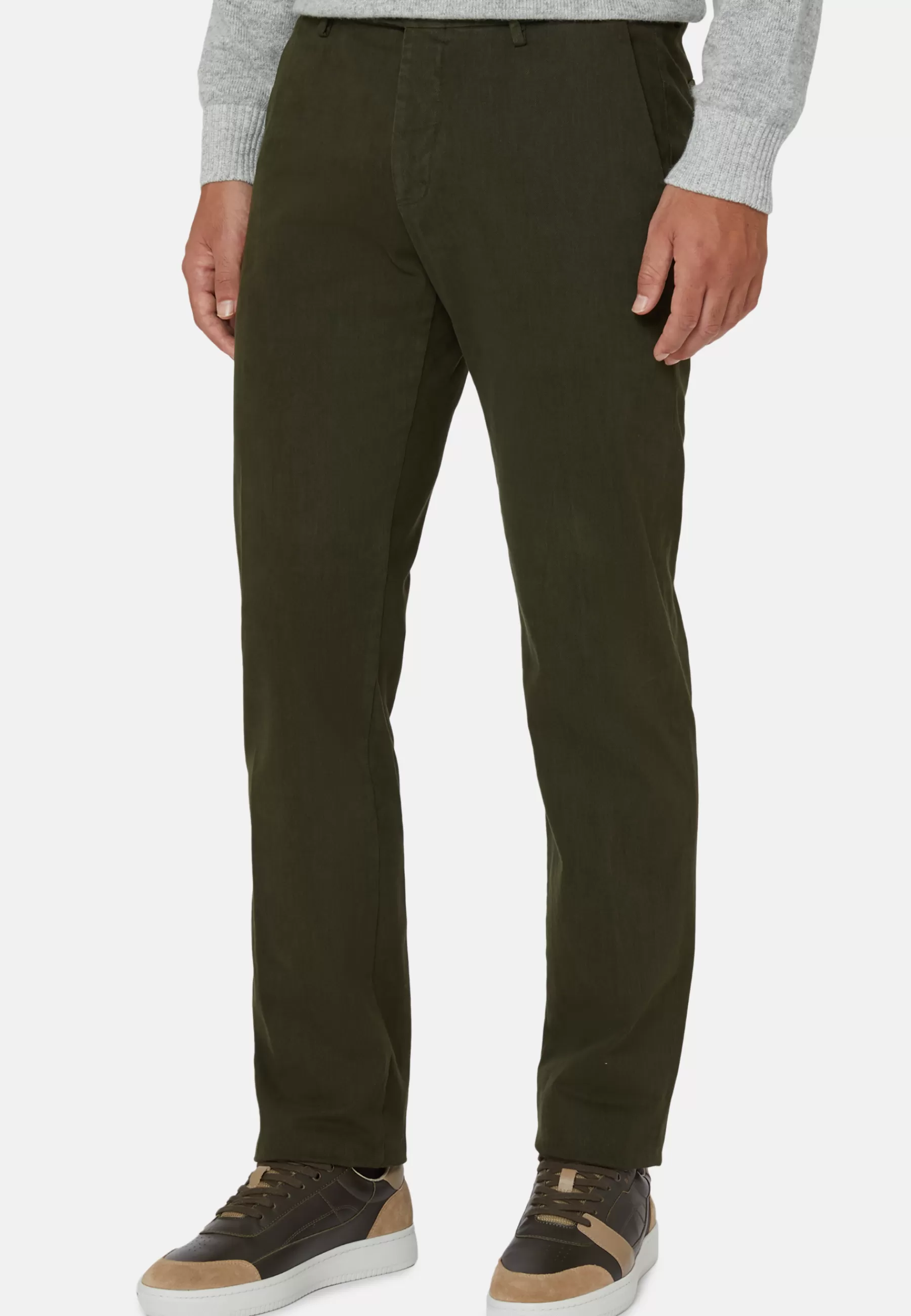 Pants^Boggi Milano Stretch Cotton/Tencel Pants Green