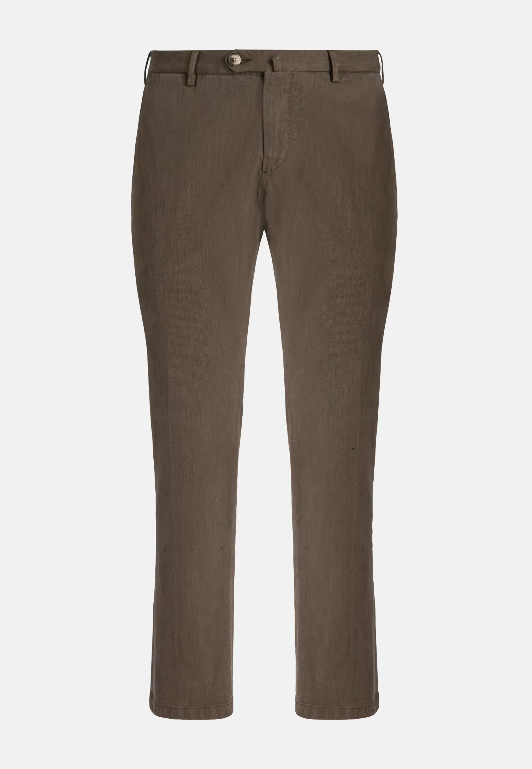 Pants^Boggi Milano Stretch Cotton/Tencel Pants Brown