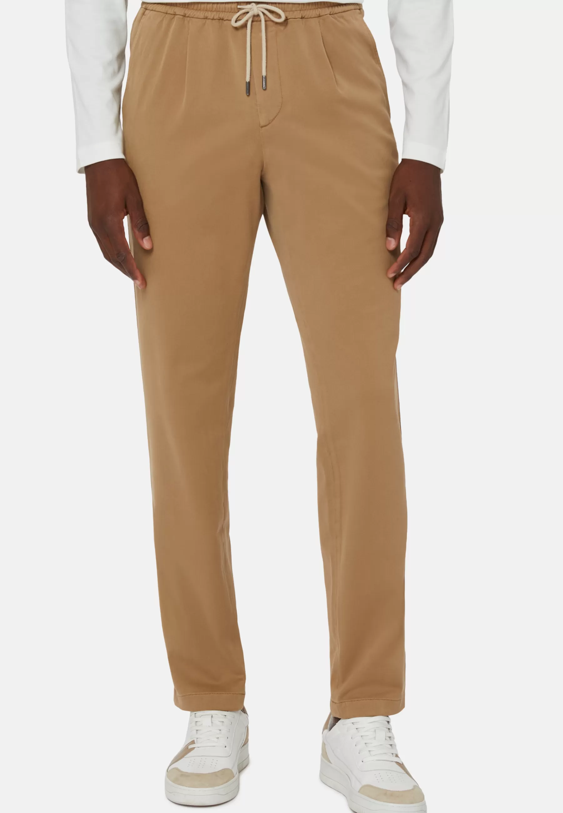 Pants^Boggi Milano Stretch Cotton/Tencel Pants Hazelnut