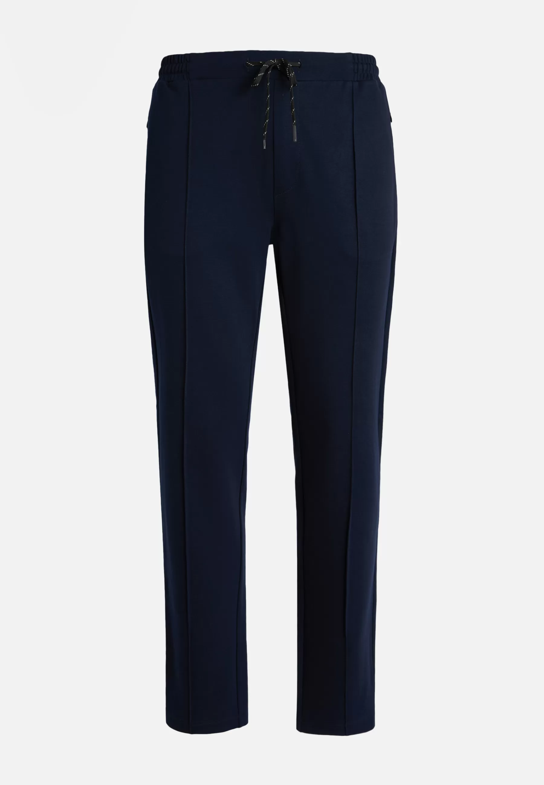 Sweatshirts and Joggers^Boggi Milano Stretch Interlock Technical Fabric Pants Navy blue