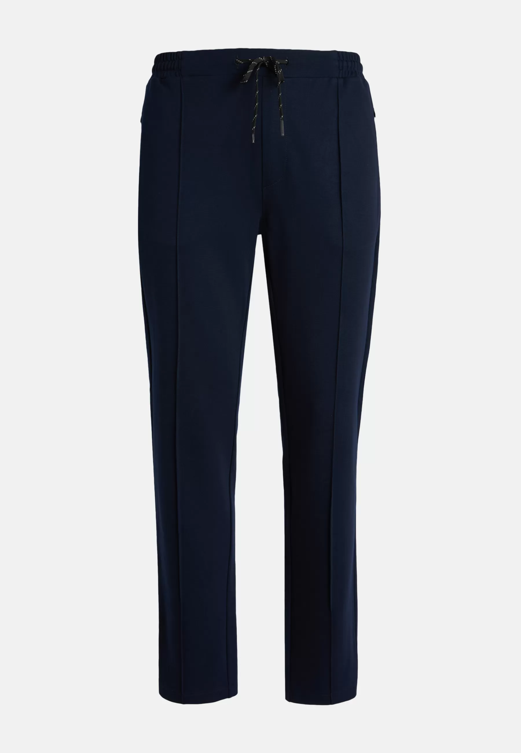 Sweatshirts and Joggers^Boggi Milano Stretch Interlock Technical Fabric Pants Navy blue