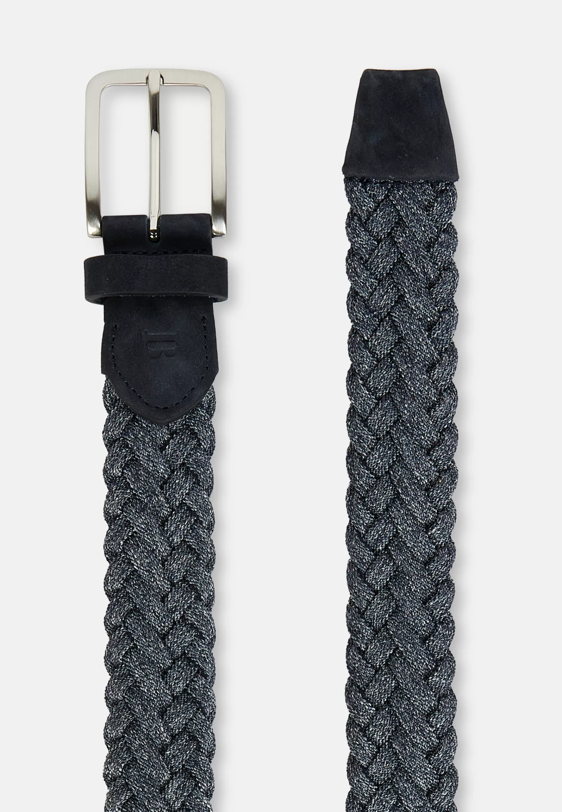 Belts^Boggi Milano Stretch Woven Belt In Technical Yarn Navy blue