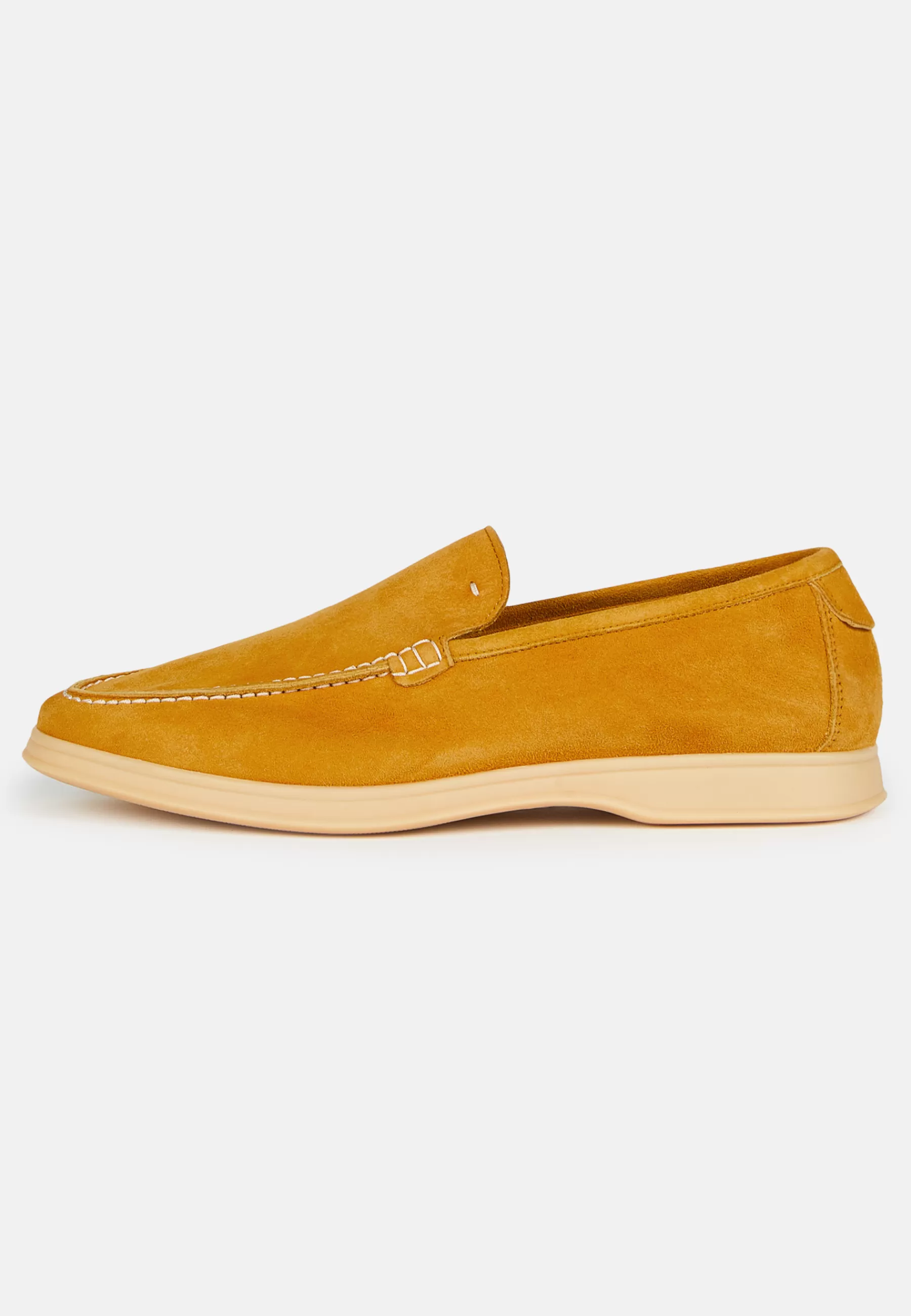 Loafers^Boggi Milano Suede Loafers Yellow