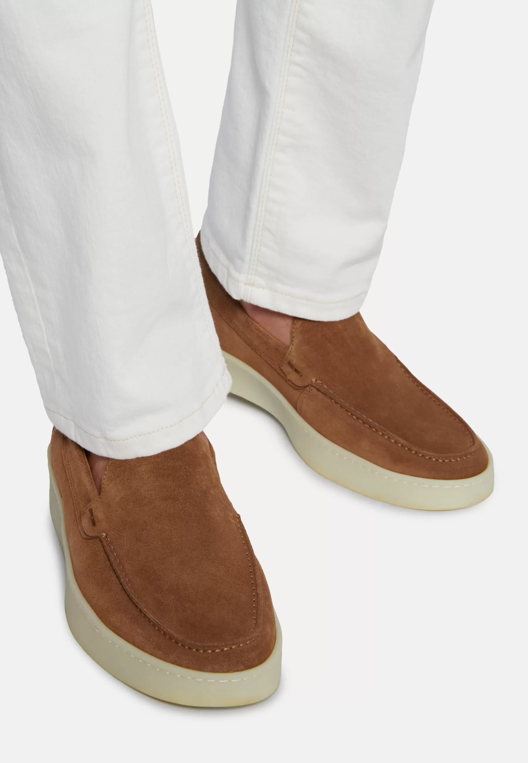 Loafers^Boggi Milano Suede Loafers Brown