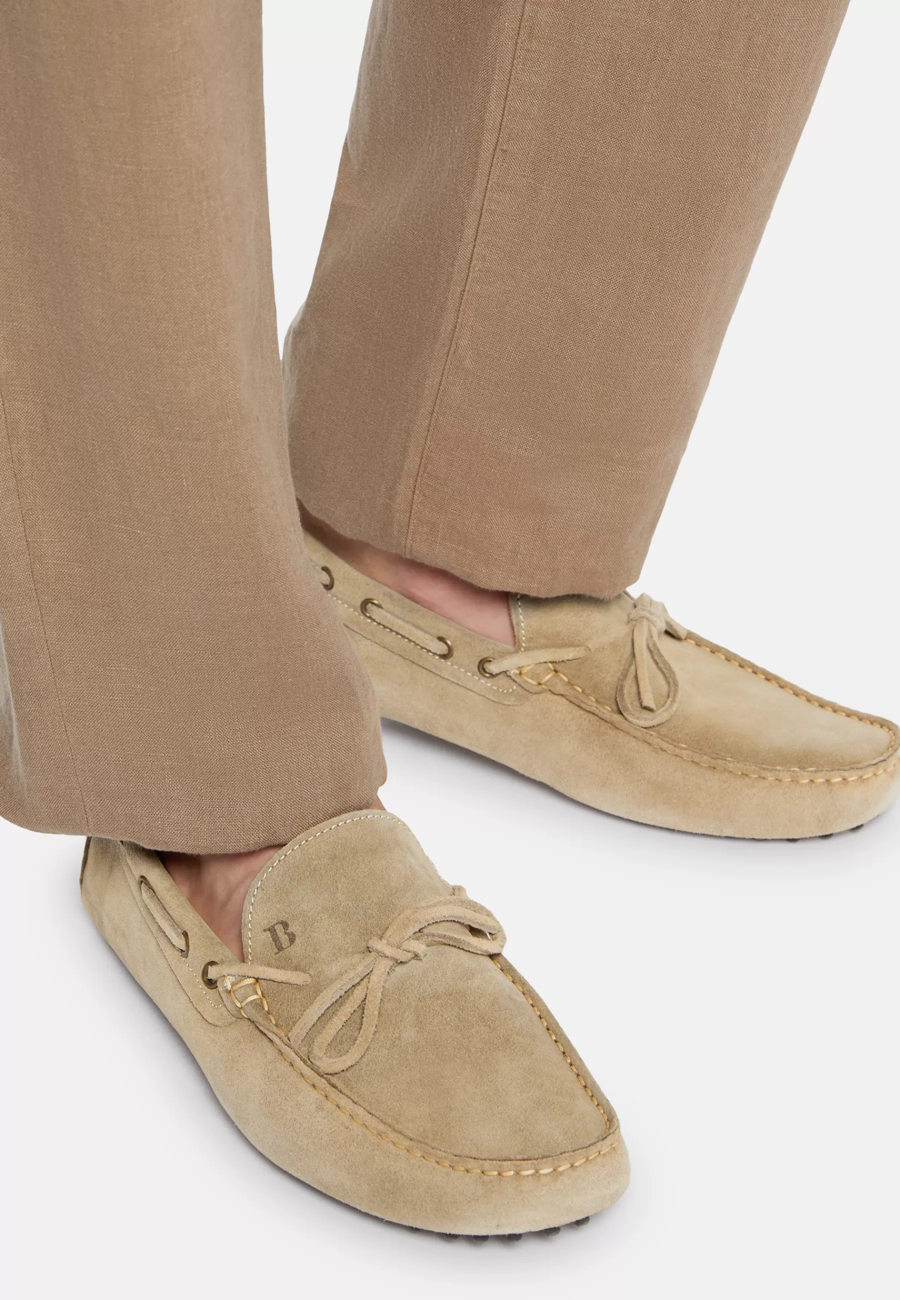 Loafers^Boggi Milano Suede Loafers Sand