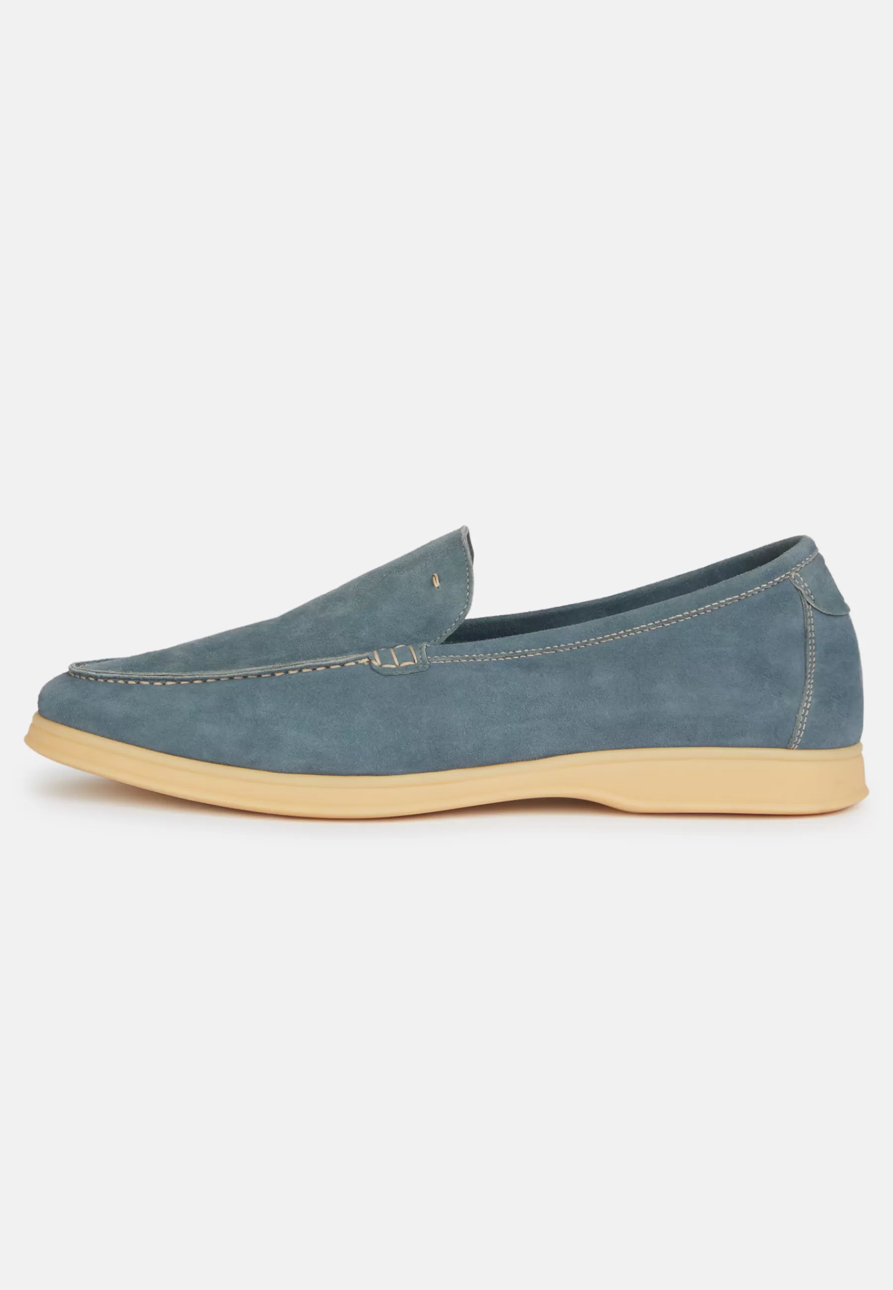 Loafers^Boggi Milano Suede Loafers Light Blue