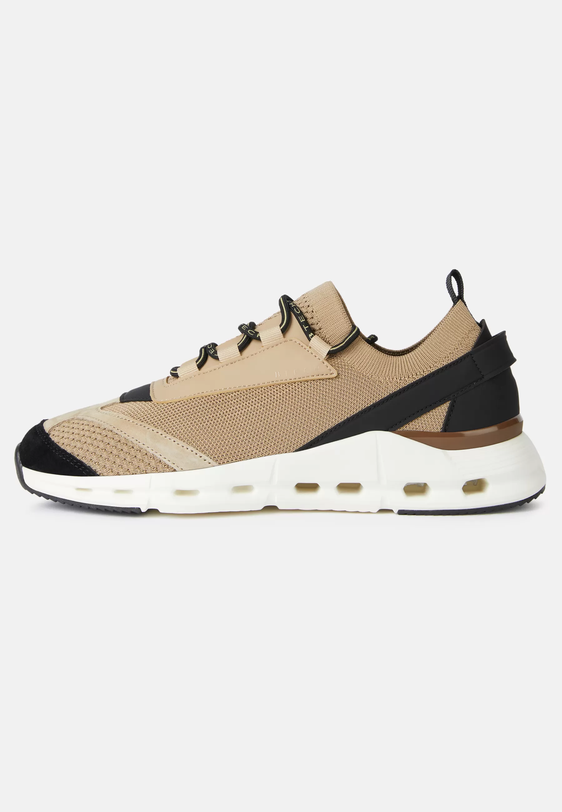 Sneakers^Boggi Milano Tech Sneakers In Jersey Beige