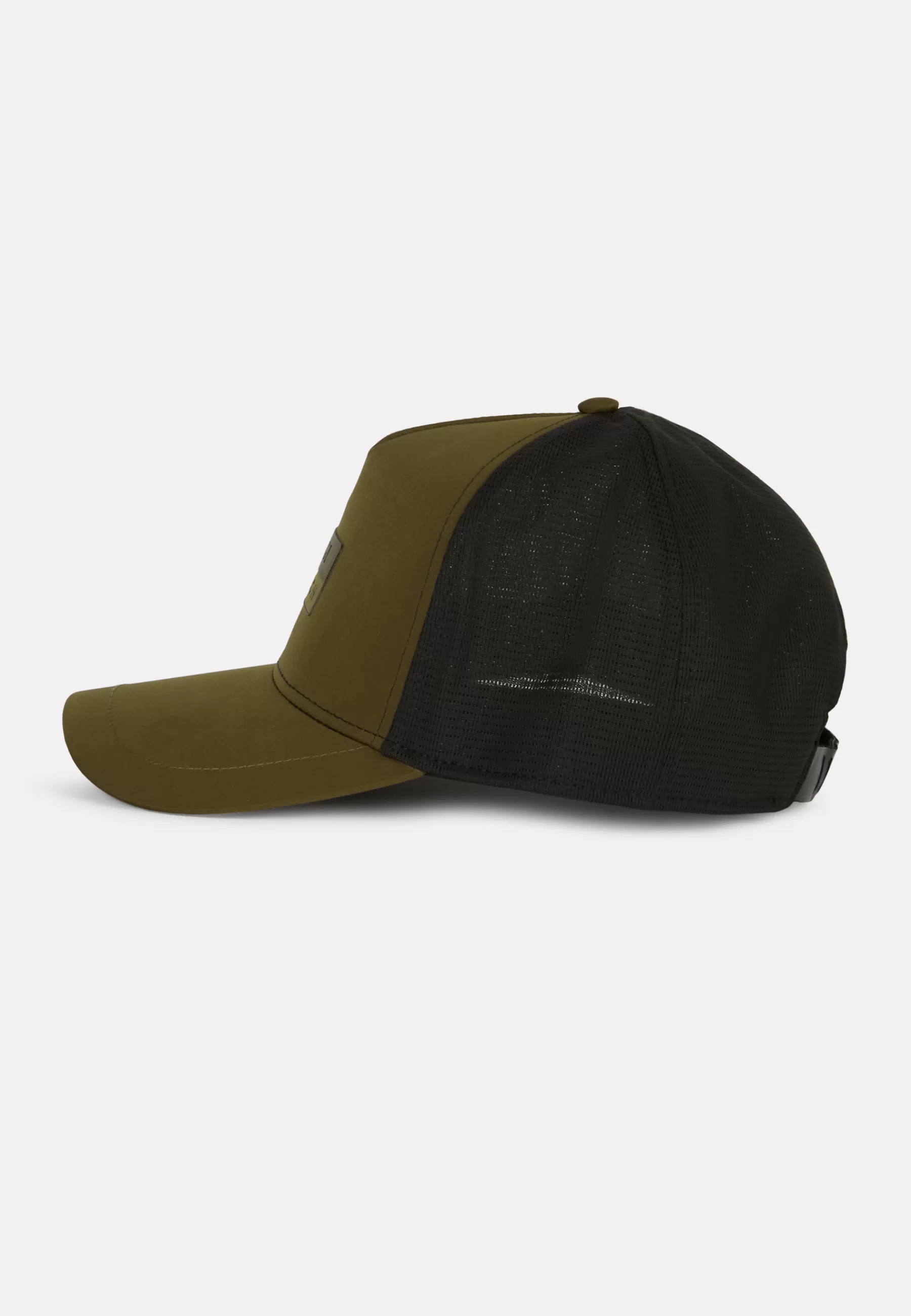 Hats^Boggi Milano Technical Fabric Baseball Cap Military Green