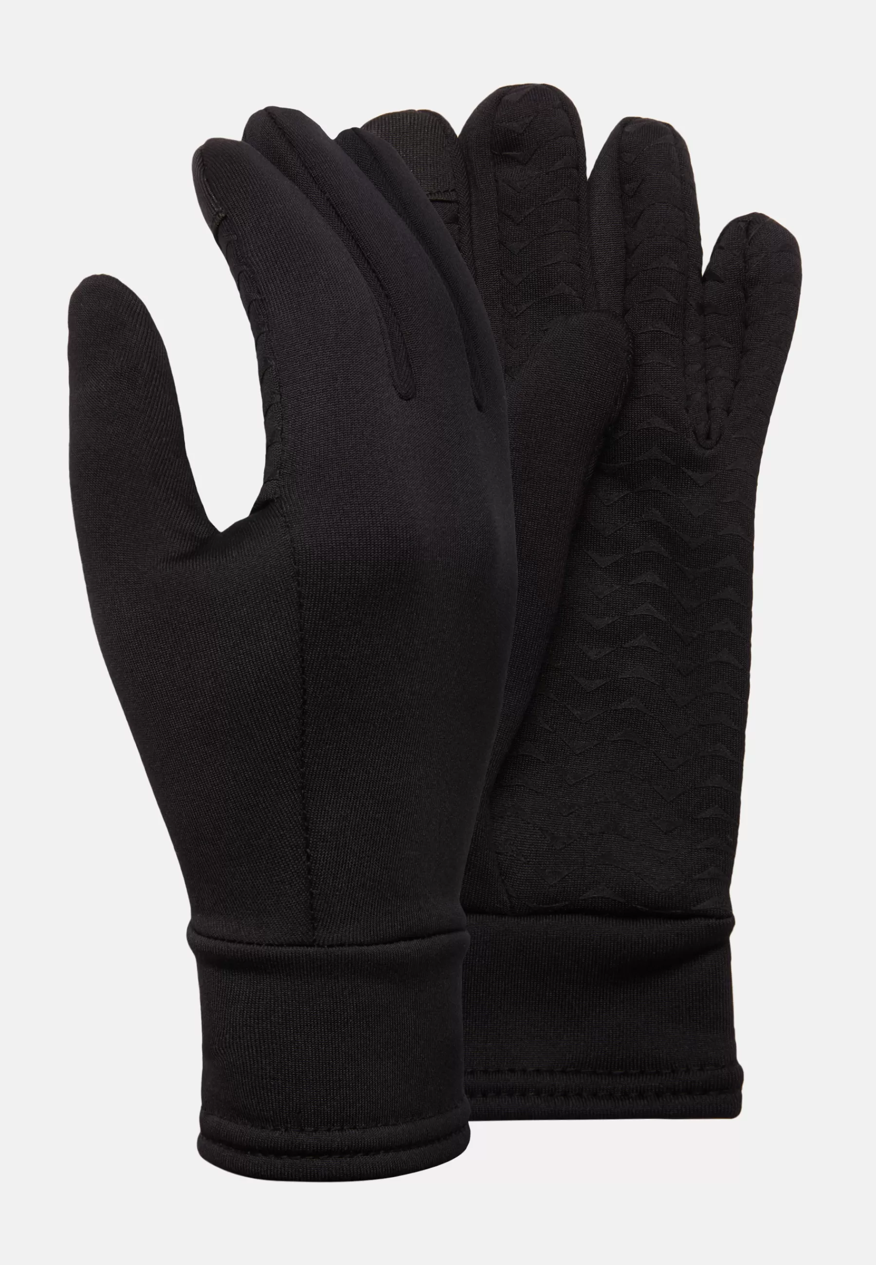 Gloves^Boggi Milano Technical Fabric Gloves Black