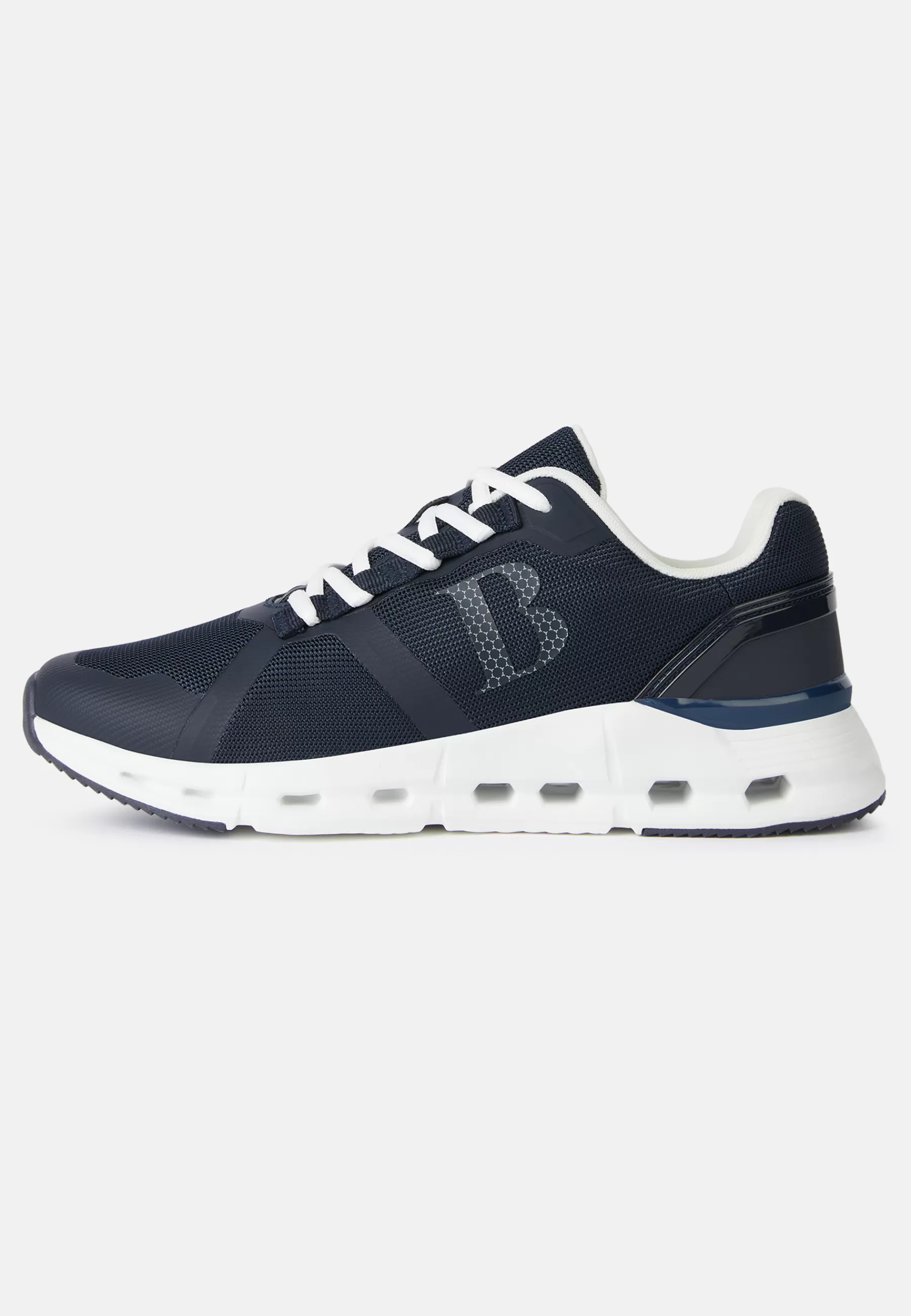 Sneakers^Boggi Milano Trainers In Technical Fabric Navy blue