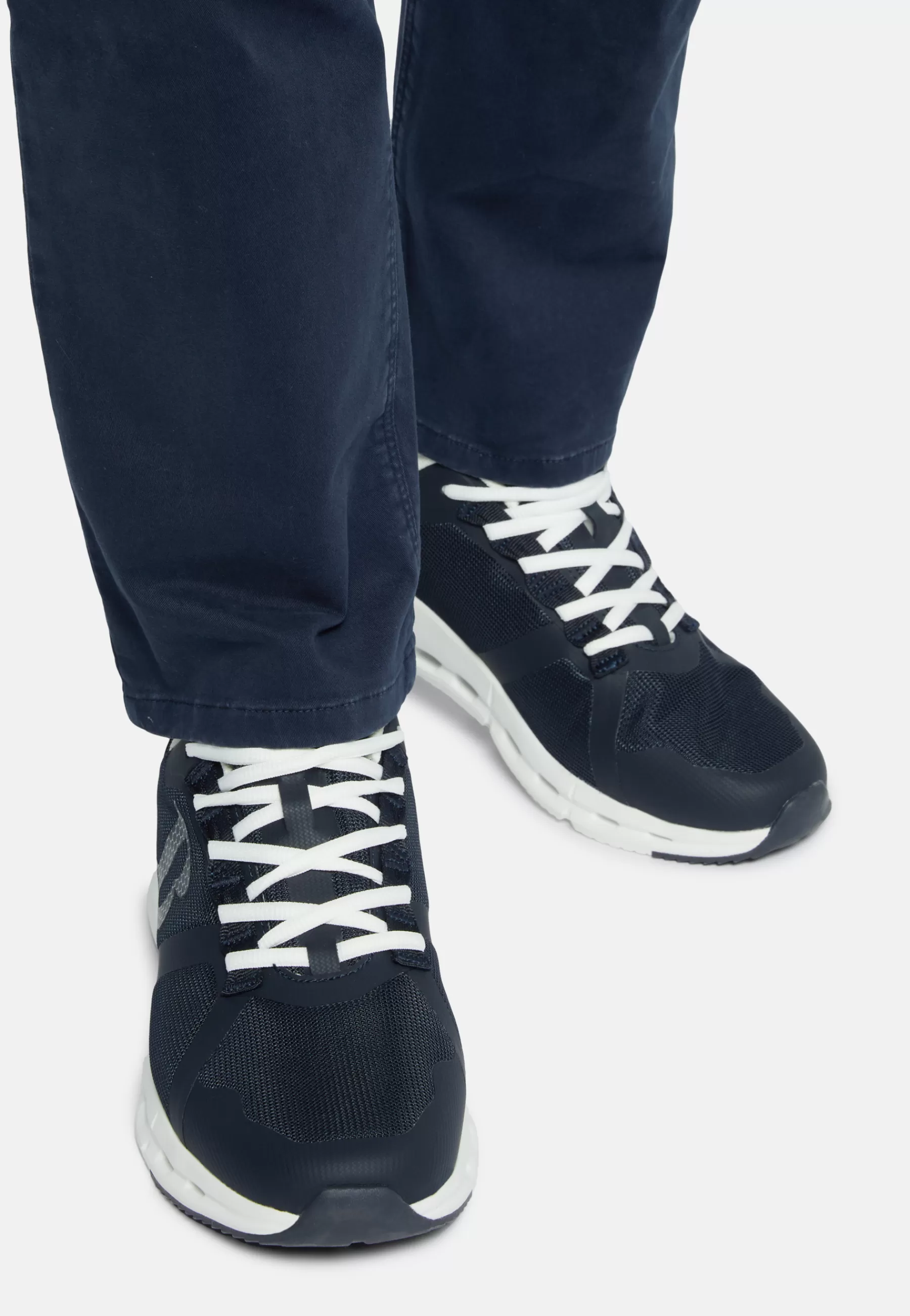 Sneakers^Boggi Milano Trainers In Technical Fabric Navy blue