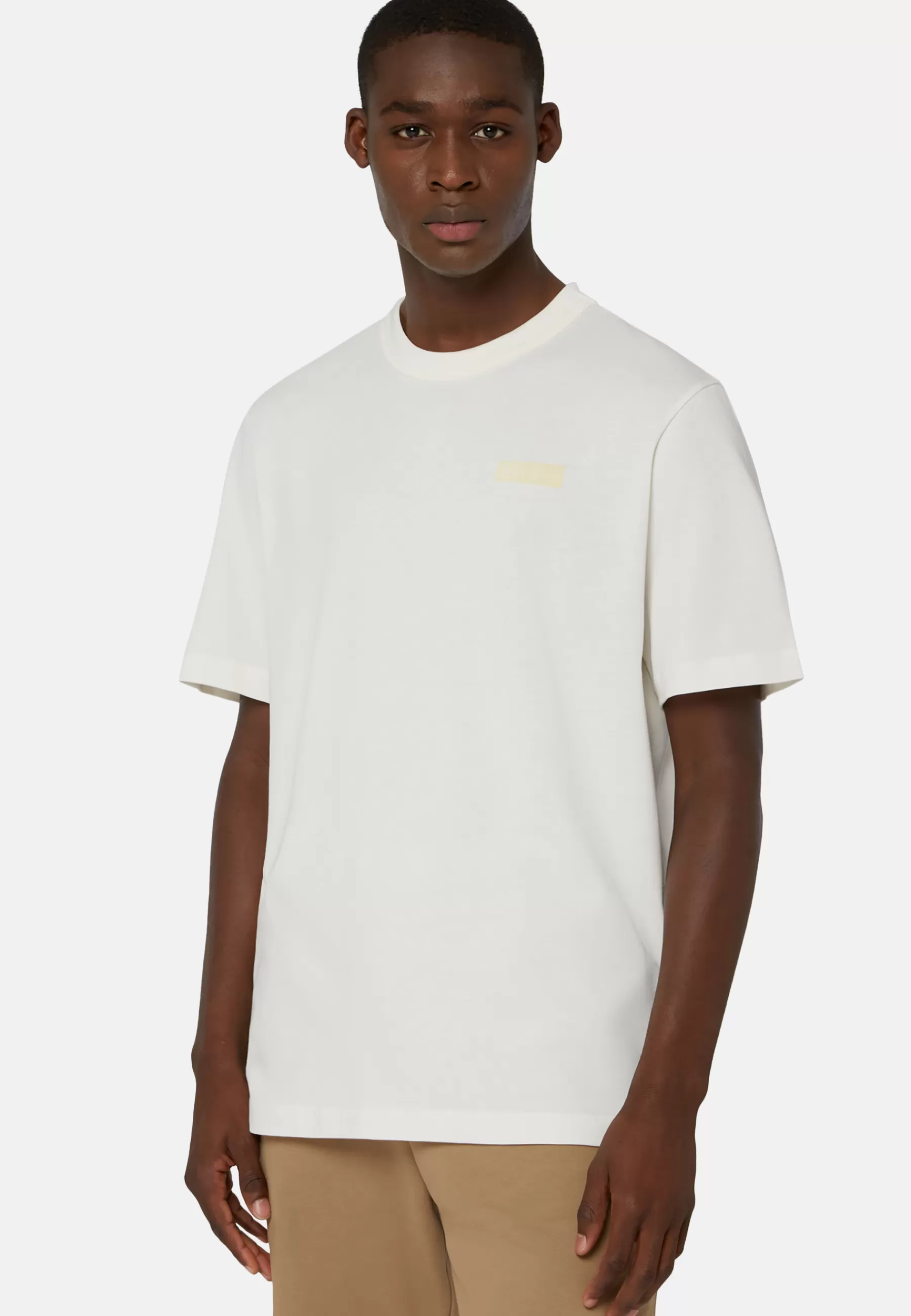 T-Shirts^Boggi Milano T-Shirt B939 In Cotton White