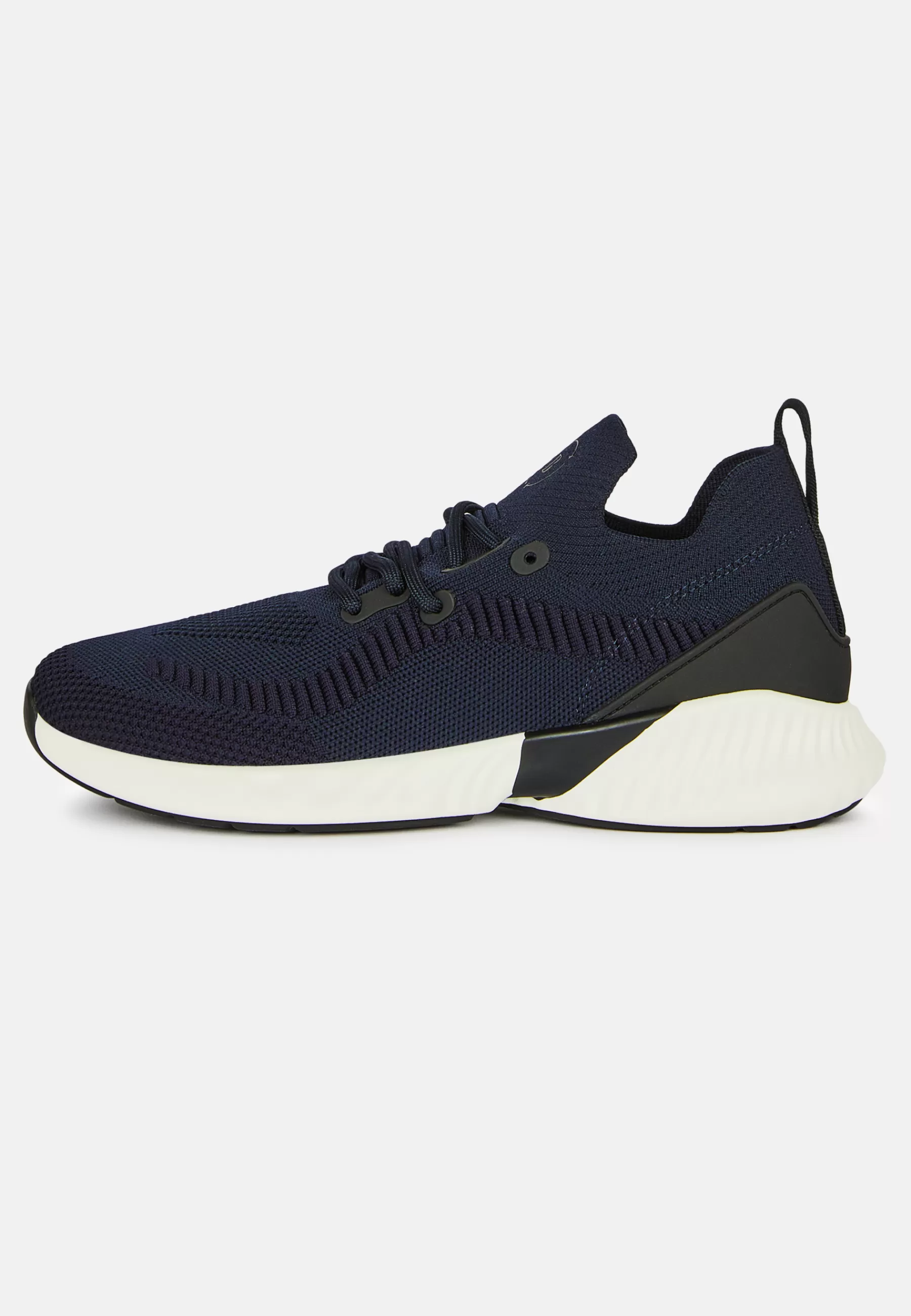 Sneakers^Boggi Milano Willow Trainers in Recycled Yarn Navy blue